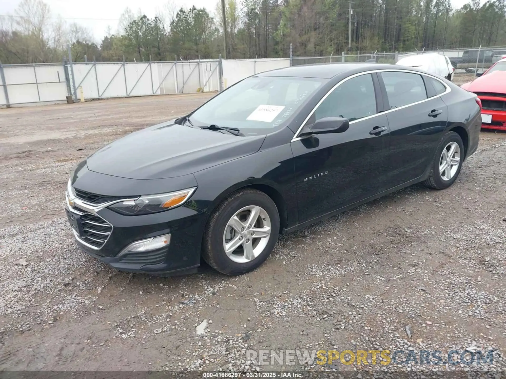 2 Photograph of a damaged car 1G1ZC5ST1LF141771 CHEVROLET MALIBU 2020