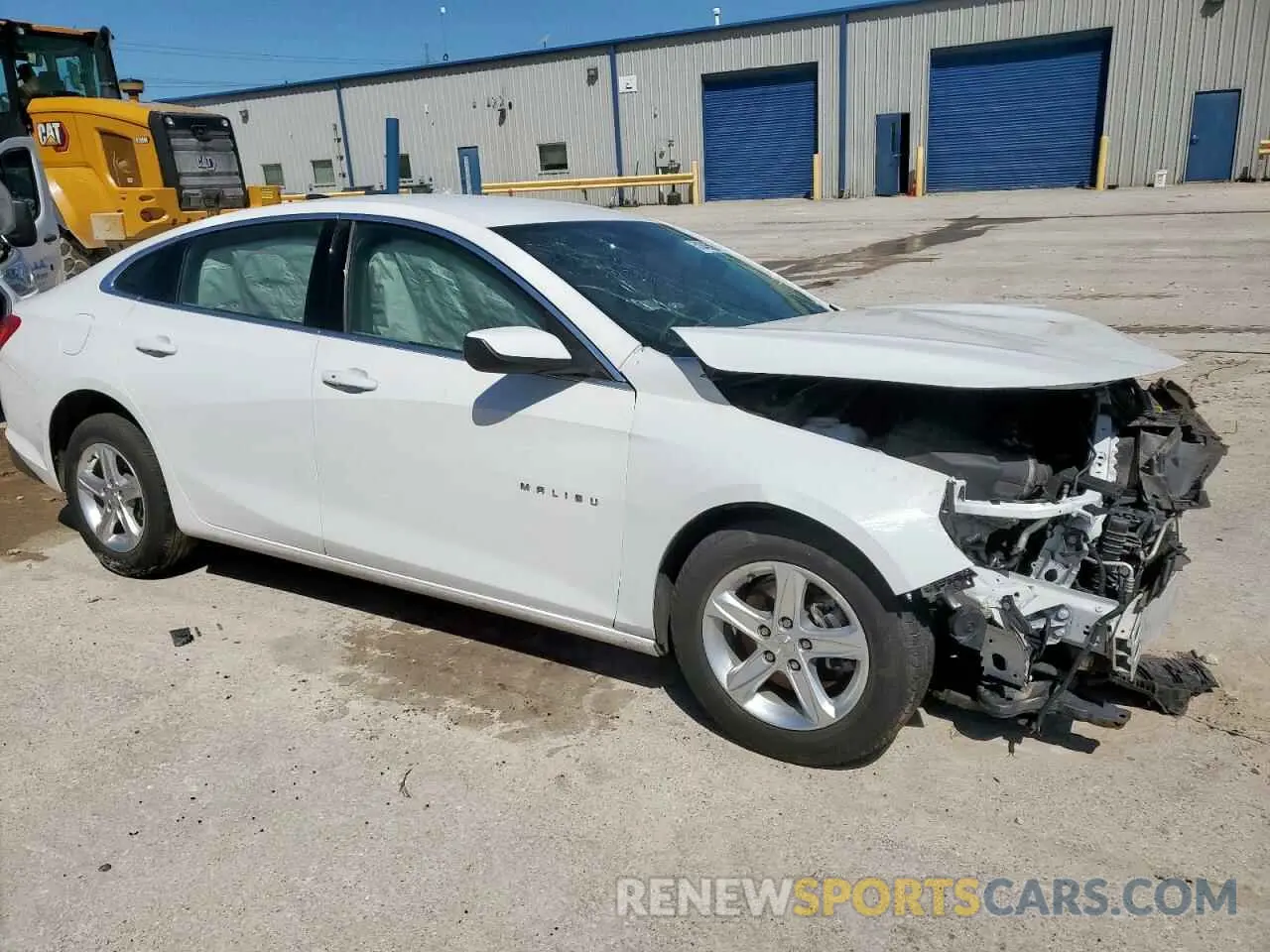 4 Photograph of a damaged car 1G1ZC5ST1LF146338 CHEVROLET MALIBU 2020