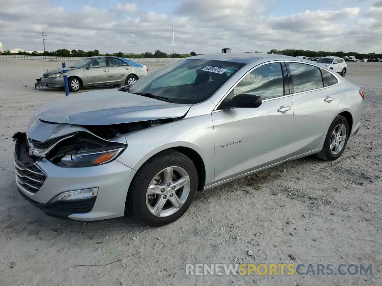 1 Photograph of a damaged car 1G1ZC5ST2LF073819 CHEVROLET MALIBU 2020