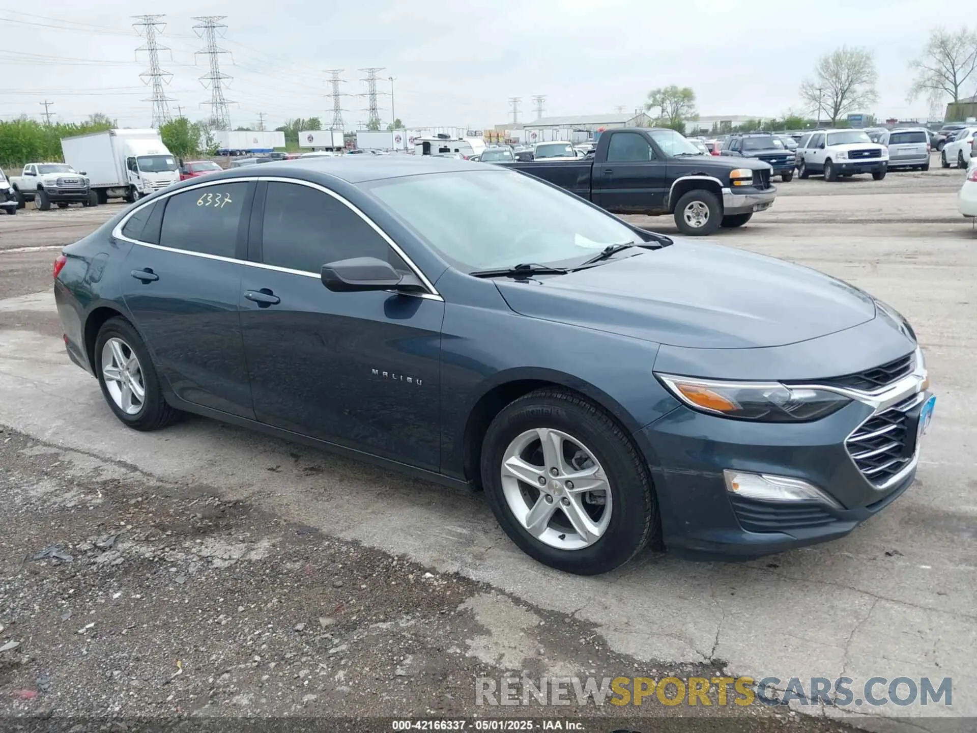 1 Photograph of a damaged car 1G1ZC5ST2LF079927 CHEVROLET MALIBU 2020