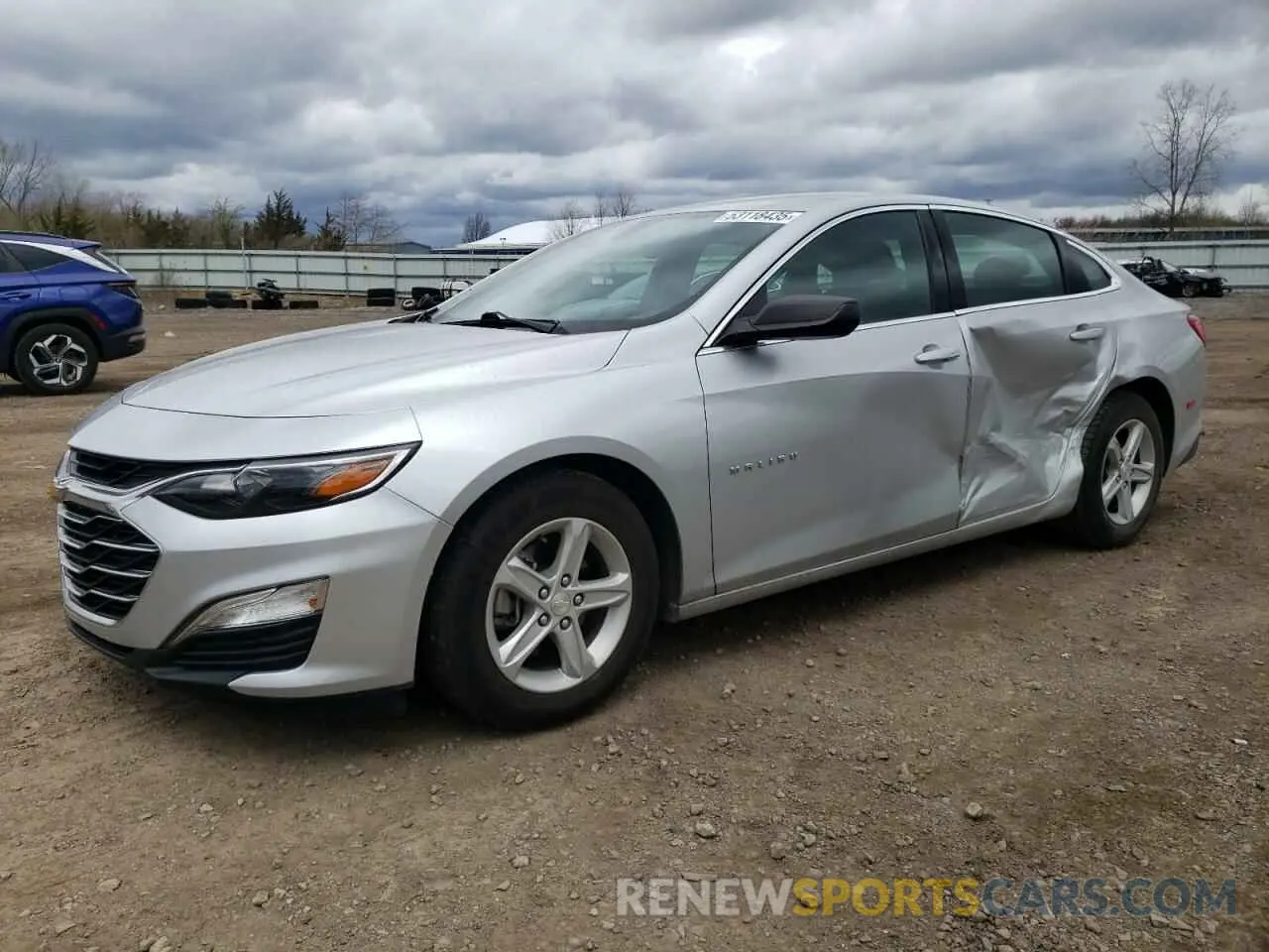 1 Photograph of a damaged car 1G1ZC5ST2LF111369 CHEVROLET MALIBU 2020