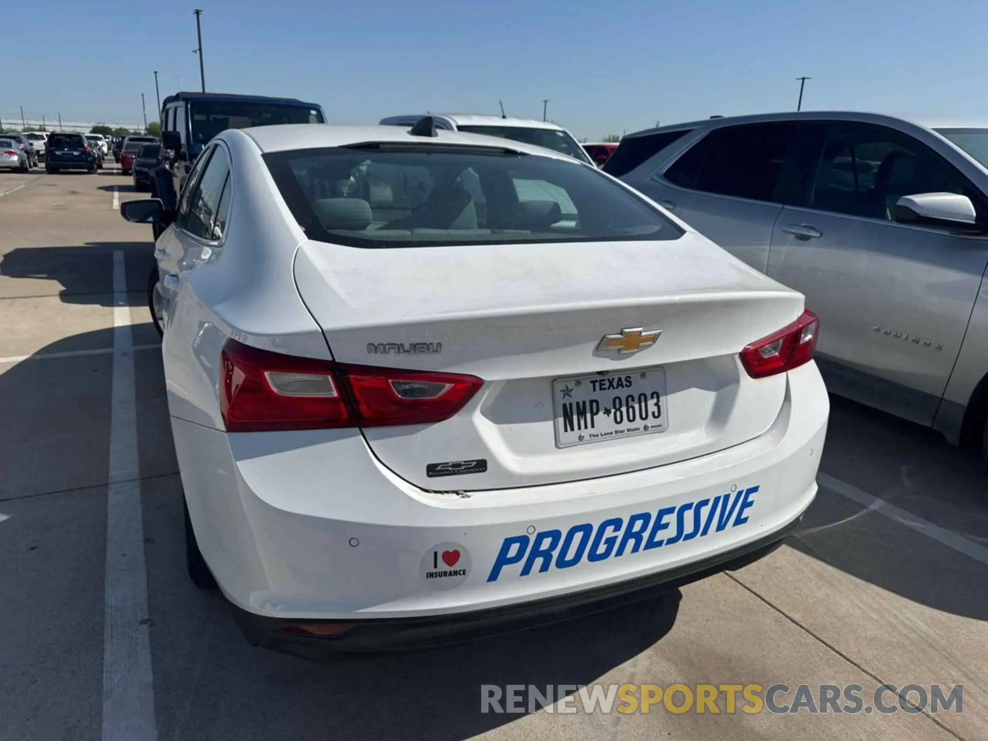3 Photograph of a damaged car 1G1ZC5ST2LF130214 CHEVROLET MALIBU 2020