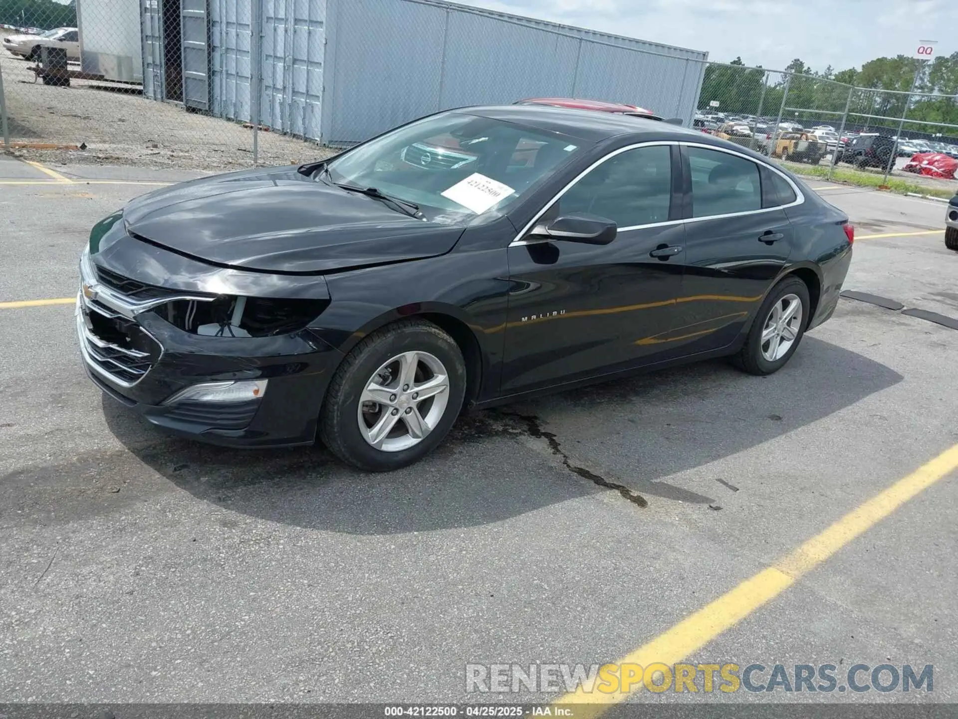 2 Photograph of a damaged car 1G1ZC5ST2LF141746 CHEVROLET MALIBU 2020