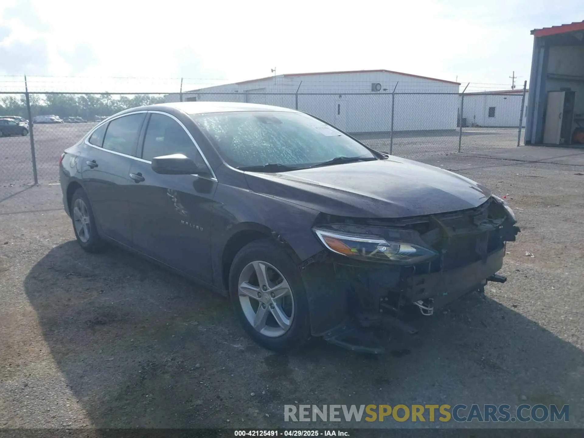 1 Photograph of a damaged car 1G1ZC5ST3LF053059 CHEVROLET MALIBU 2020