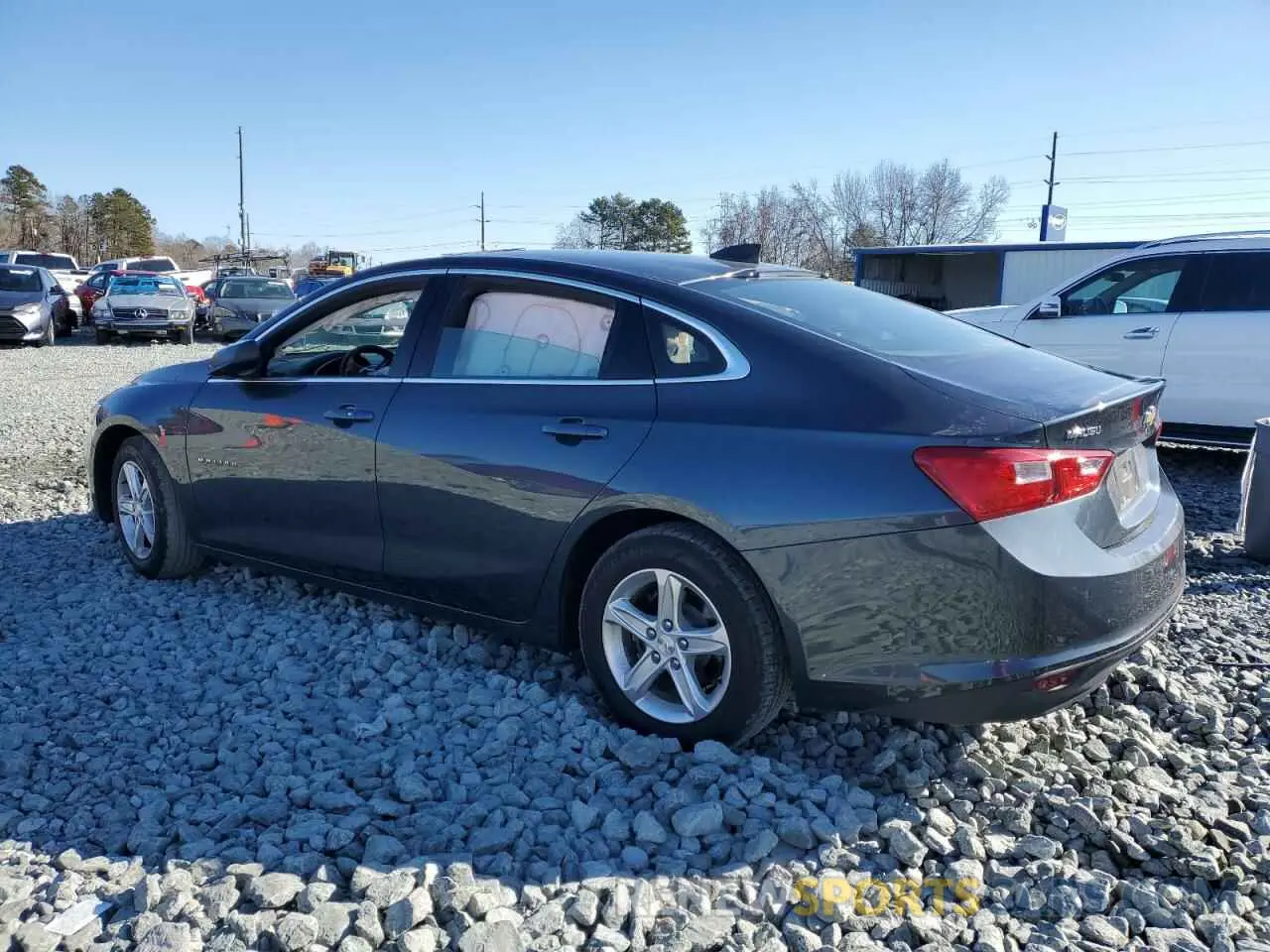 2 Photograph of a damaged car 1G1ZC5ST3LF106598 CHEVROLET MALIBU 2020