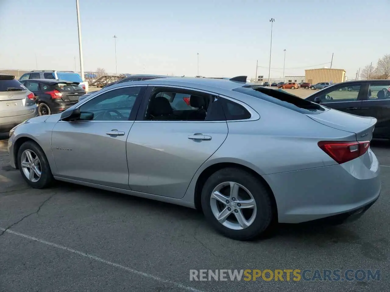 2 Photograph of a damaged car 1G1ZC5ST4LF067715 CHEVROLET MALIBU 2020