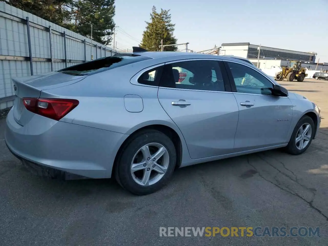 3 Photograph of a damaged car 1G1ZC5ST4LF067715 CHEVROLET MALIBU 2020