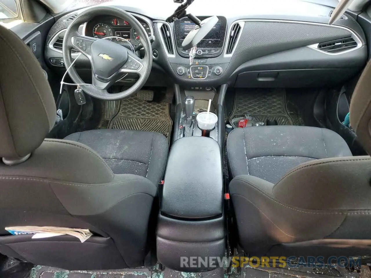 8 Photograph of a damaged car 1G1ZC5ST4LF067715 CHEVROLET MALIBU 2020