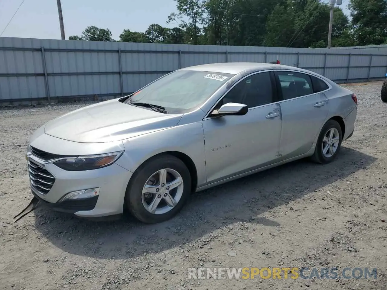 1 Photograph of a damaged car 1G1ZC5ST4LF100356 CHEVROLET MALIBU 2020