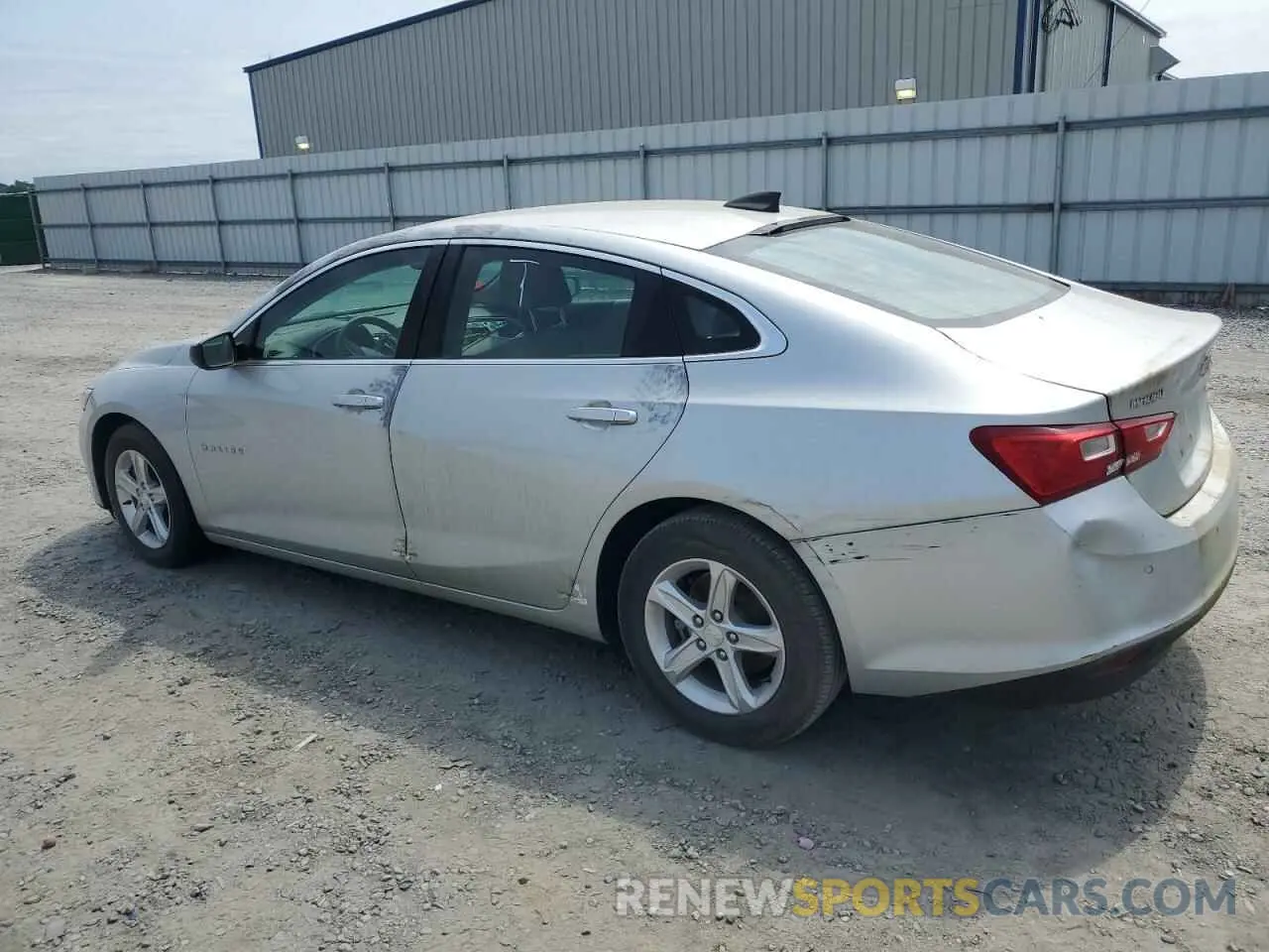 2 Photograph of a damaged car 1G1ZC5ST4LF100356 CHEVROLET MALIBU 2020
