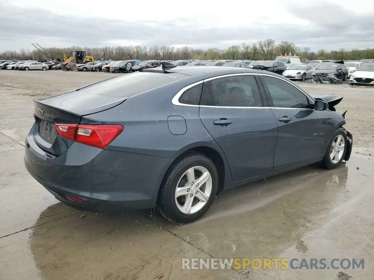 3 Photograph of a damaged car 1G1ZC5ST4LF105623 CHEVROLET MALIBU 2020