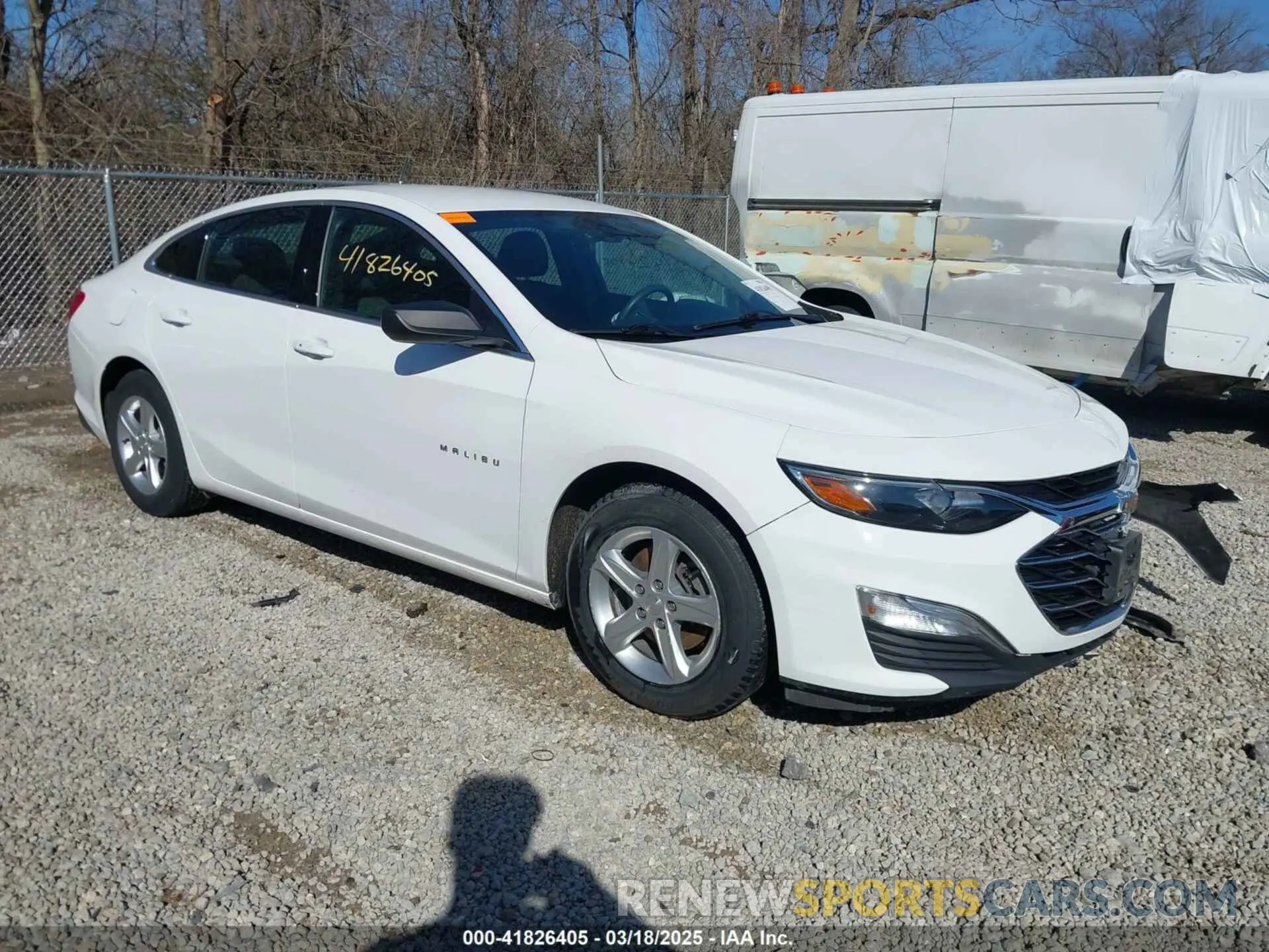 1 Photograph of a damaged car 1G1ZC5ST4LF131266 CHEVROLET MALIBU 2020
