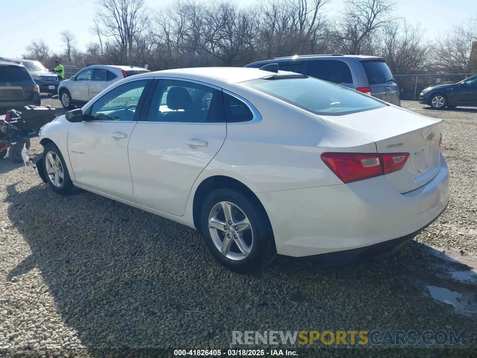 3 Photograph of a damaged car 1G1ZC5ST4LF131266 CHEVROLET MALIBU 2020