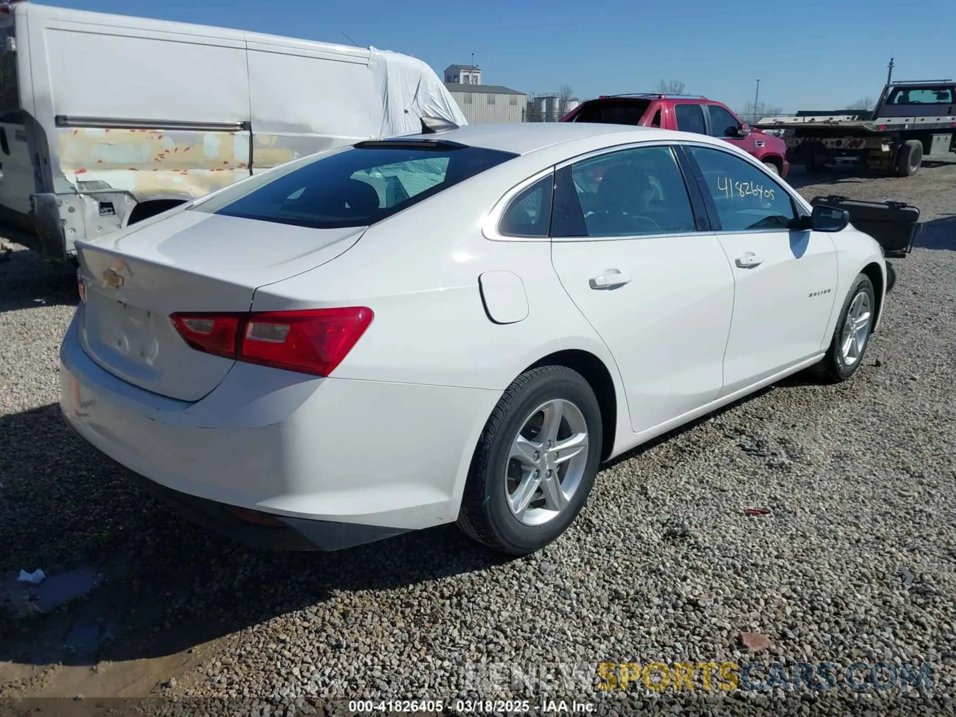 4 Photograph of a damaged car 1G1ZC5ST4LF131266 CHEVROLET MALIBU 2020