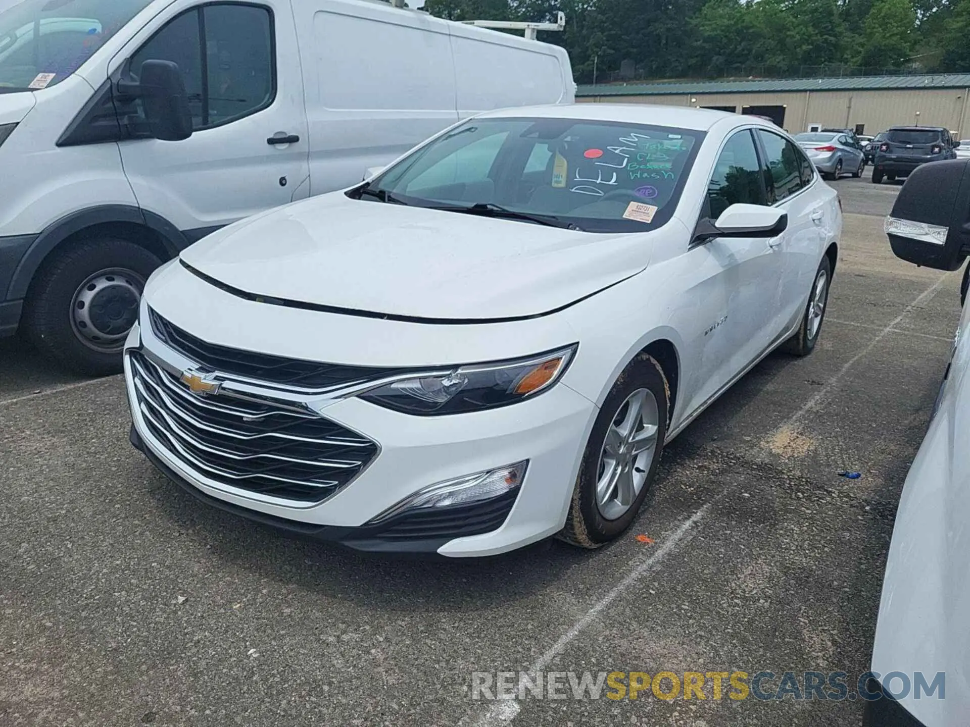7 Photograph of a damaged car 1G1ZC5ST4LF136340 CHEVROLET MALIBU 2020
