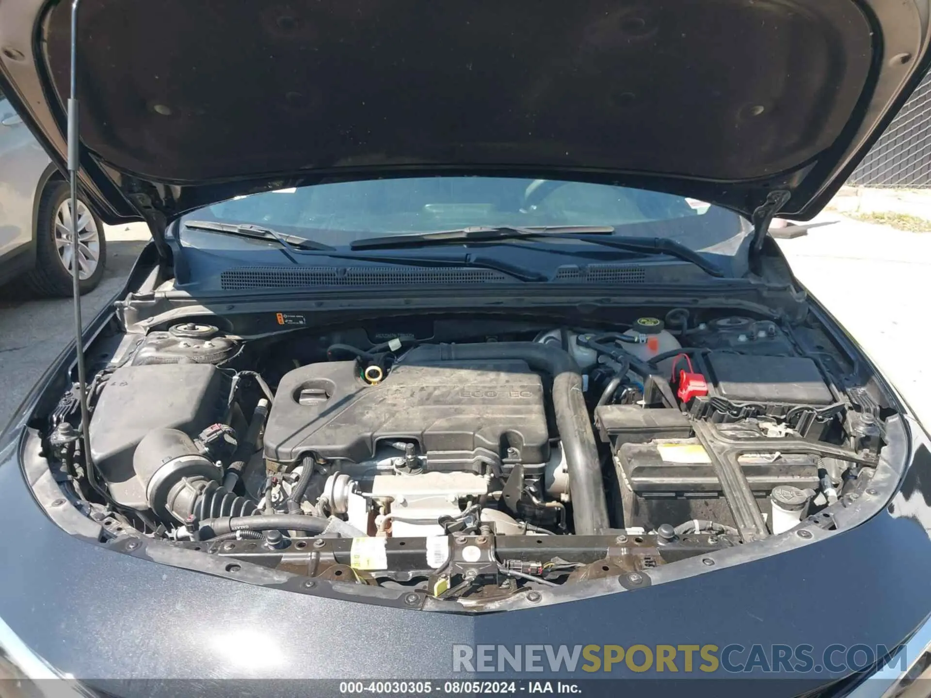 10 Photograph of a damaged car 1G1ZC5ST5LF006020 CHEVROLET MALIBU 2020