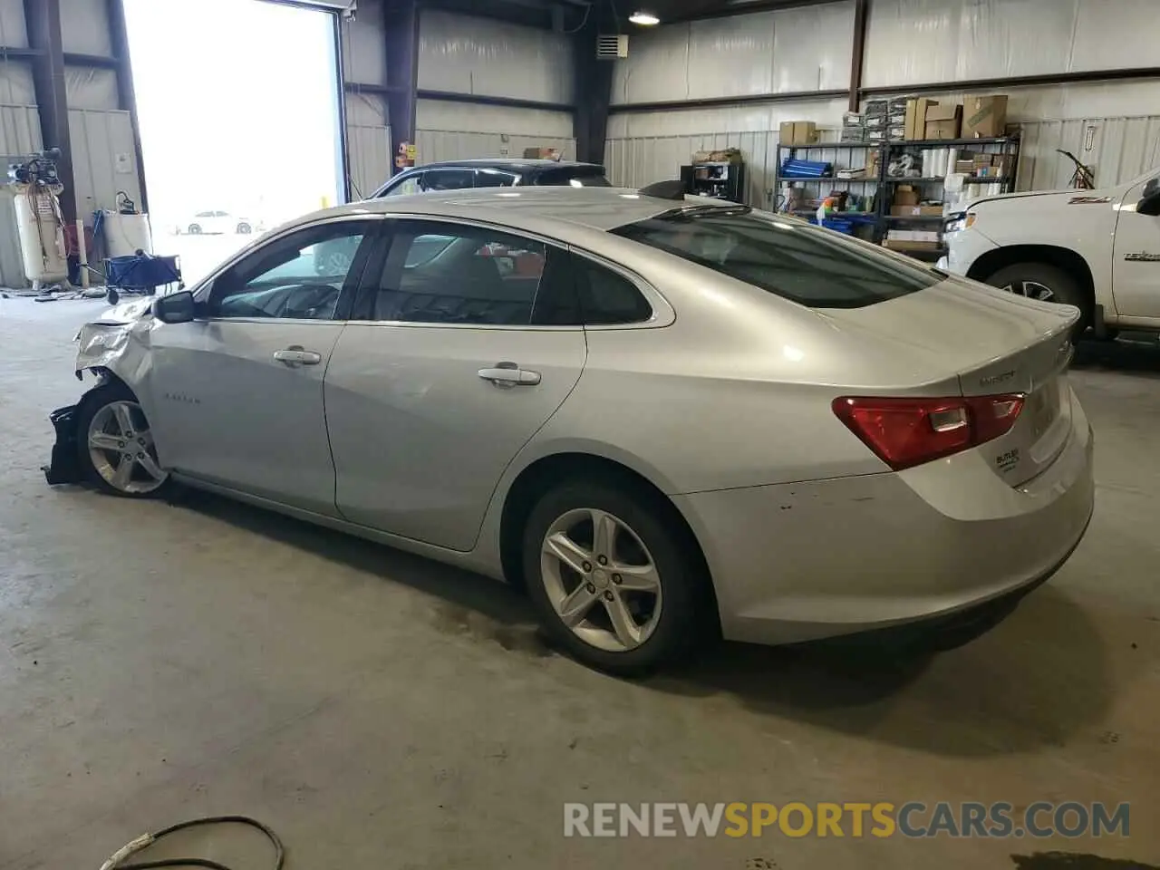 2 Photograph of a damaged car 1G1ZC5ST5LF030317 CHEVROLET MALIBU 2020