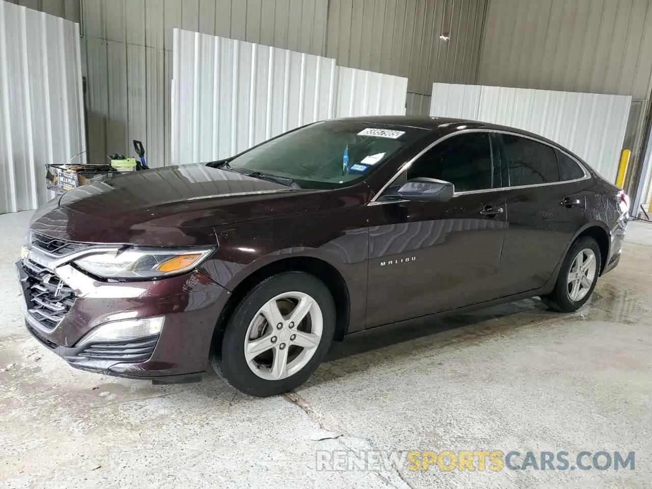 1 Photograph of a damaged car 1G1ZC5ST6LF076450 CHEVROLET MALIBU 2020