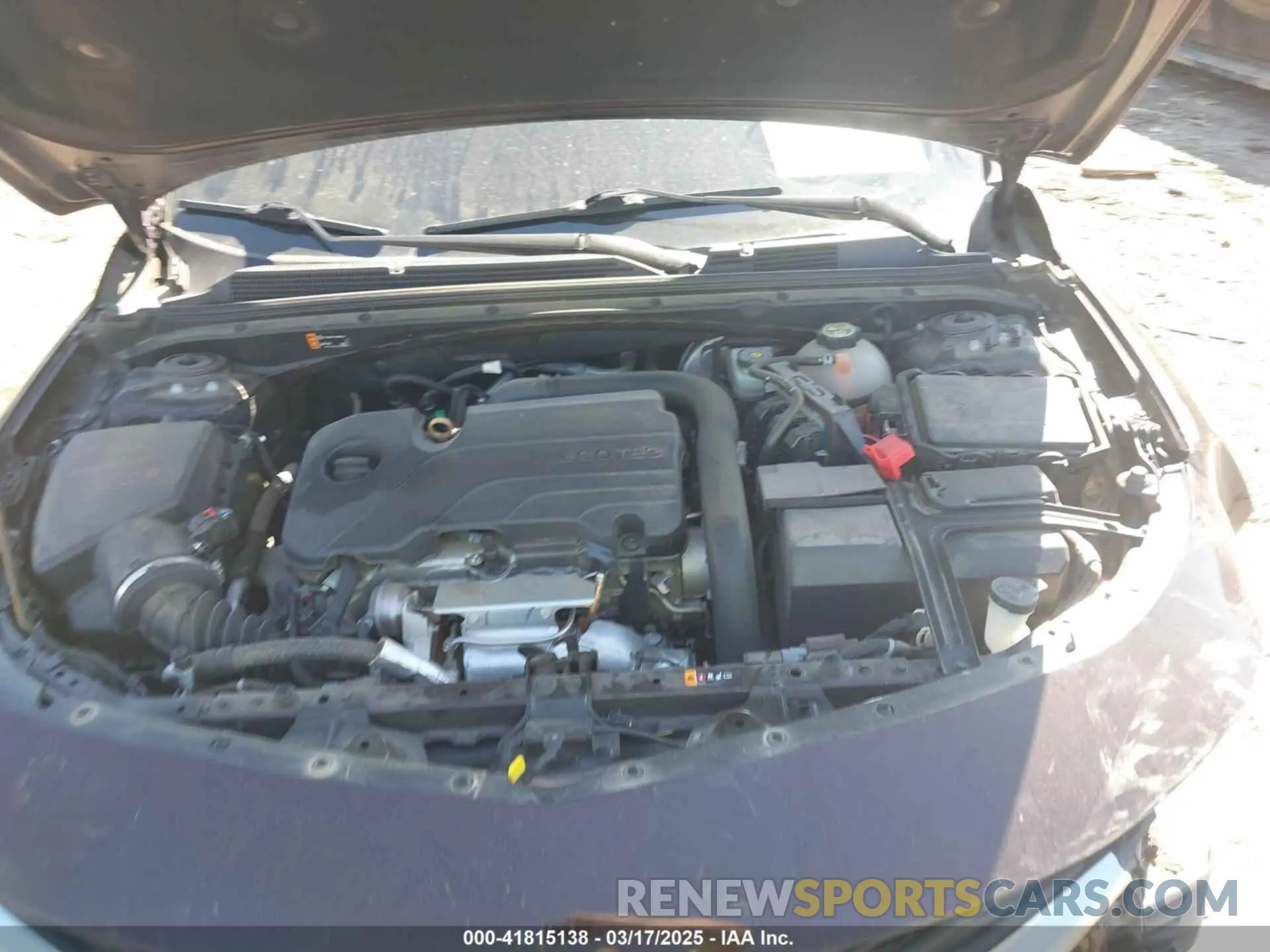 10 Photograph of a damaged car 1G1ZC5ST6LF107793 CHEVROLET MALIBU 2020