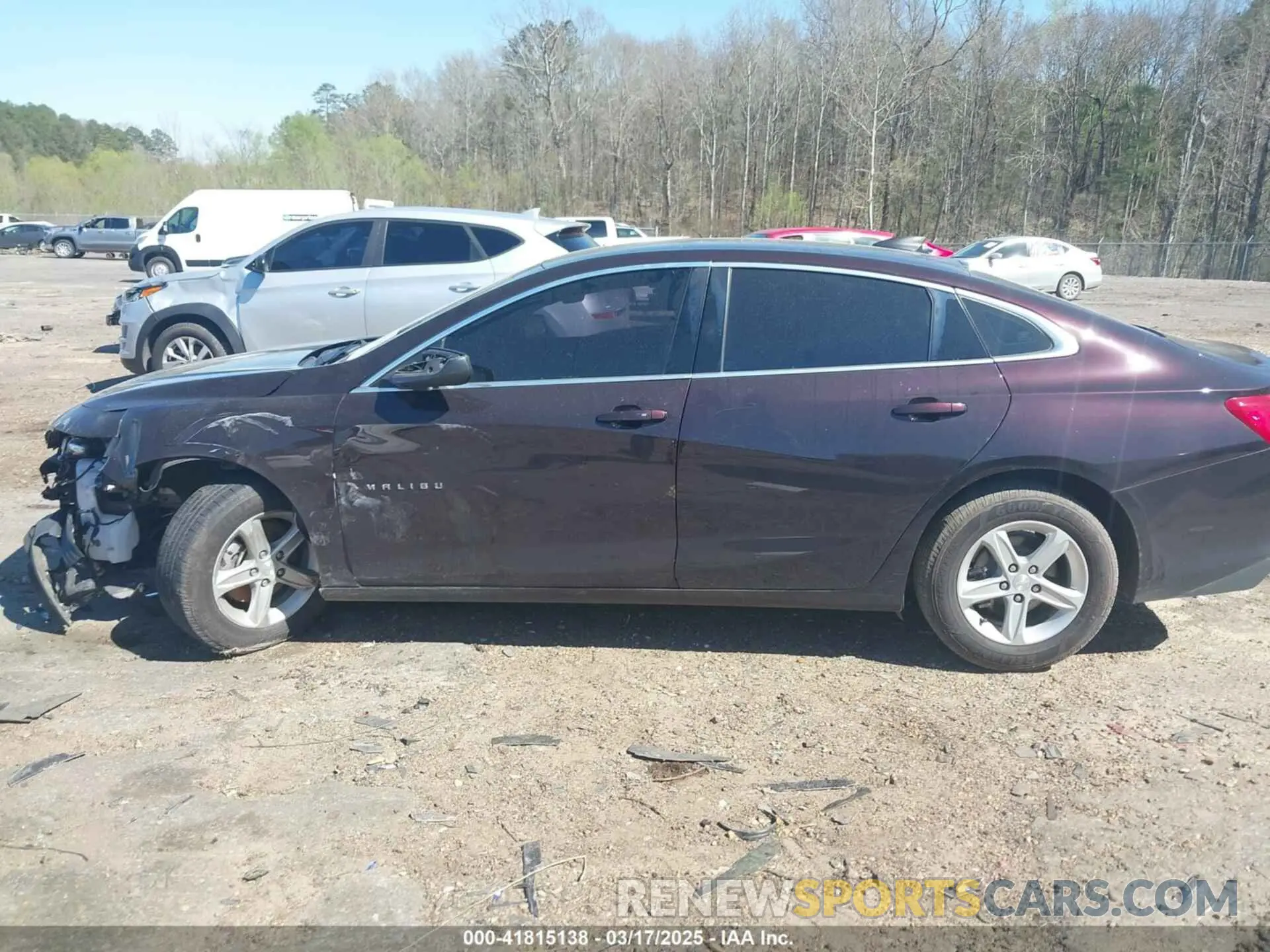 13 Photograph of a damaged car 1G1ZC5ST6LF107793 CHEVROLET MALIBU 2020