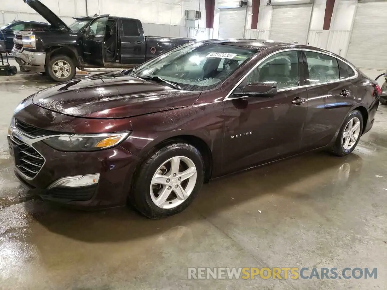 1 Photograph of a damaged car 1G1ZC5ST6LF111861 CHEVROLET MALIBU 2020