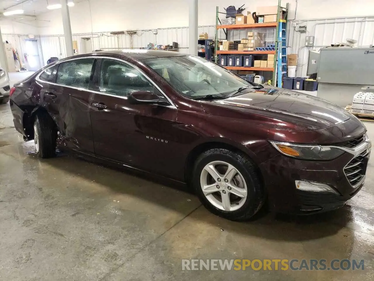 4 Photograph of a damaged car 1G1ZC5ST6LF111861 CHEVROLET MALIBU 2020