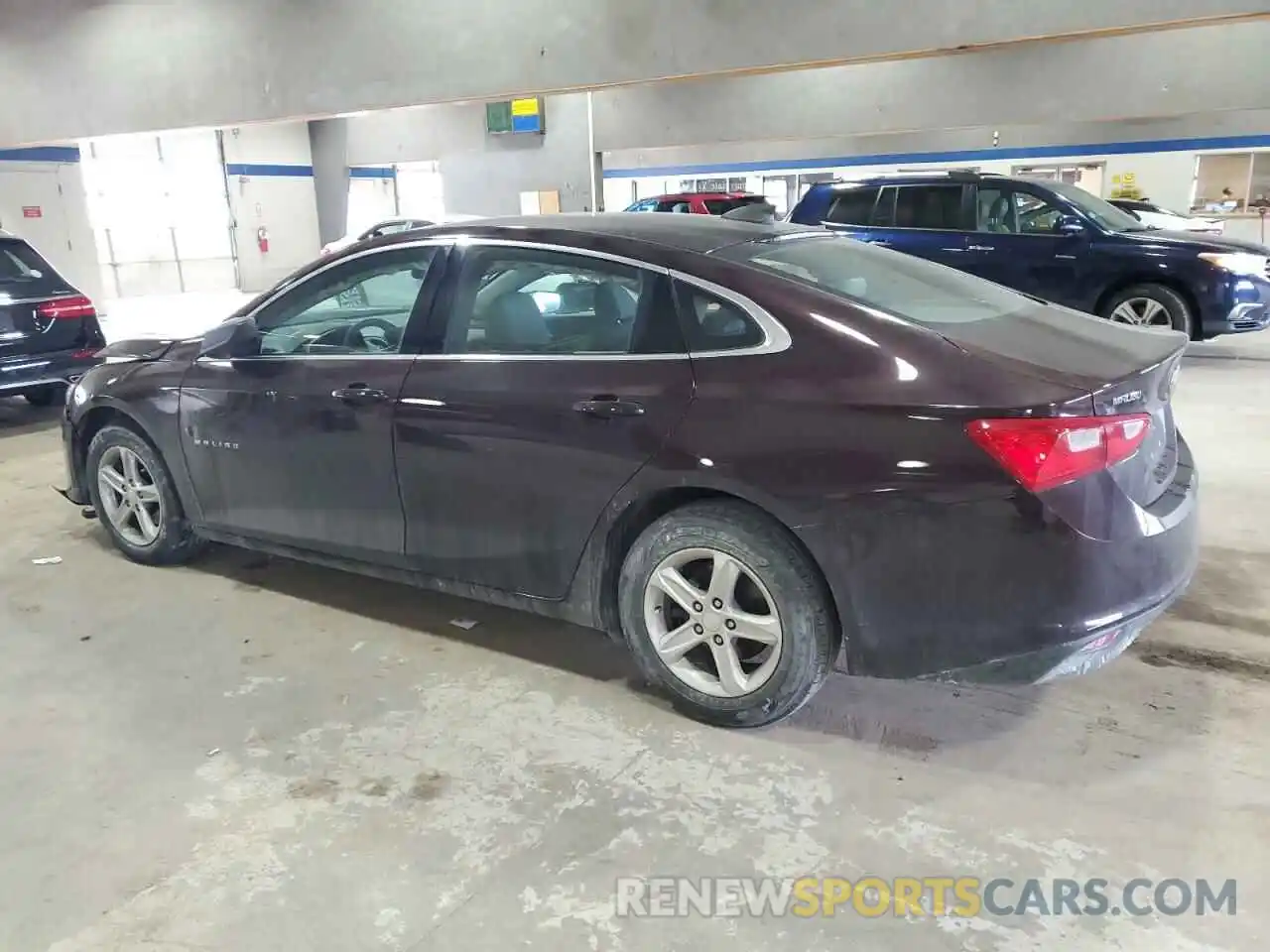 2 Photograph of a damaged car 1G1ZC5ST6LF116252 CHEVROLET MALIBU 2020