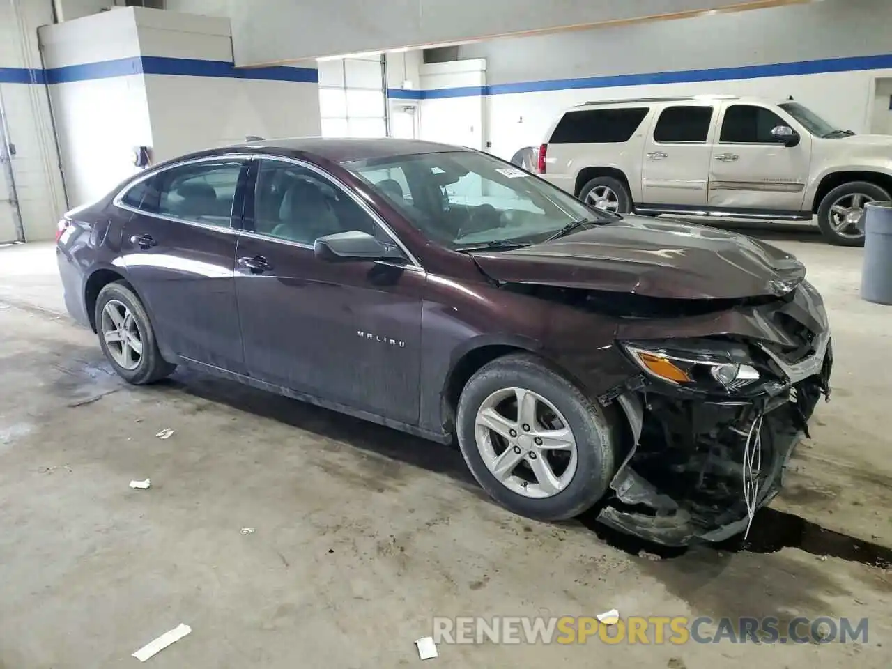 4 Photograph of a damaged car 1G1ZC5ST6LF116252 CHEVROLET MALIBU 2020