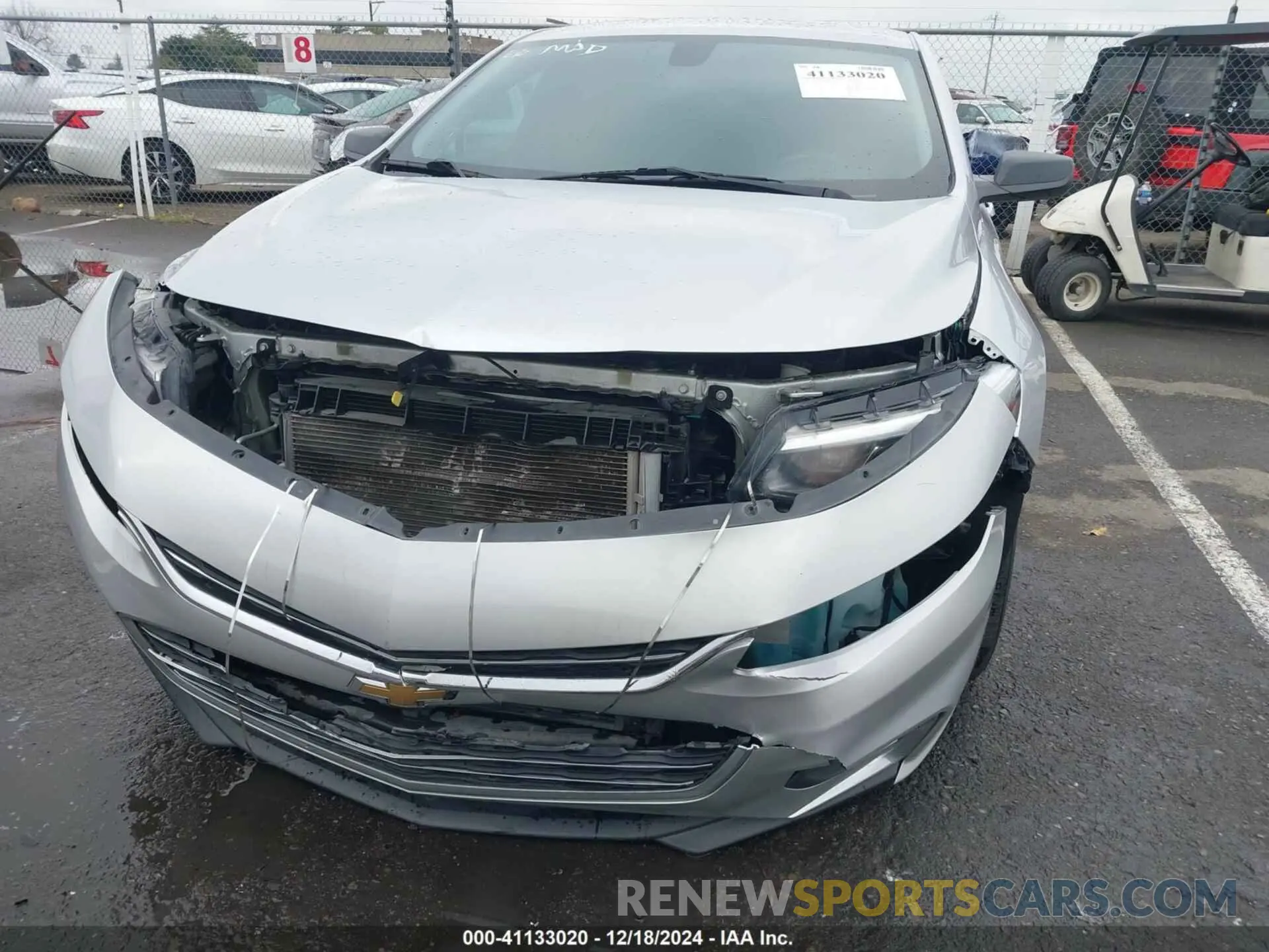 6 Photograph of a damaged car 1G1ZC5ST8LF015665 CHEVROLET MALIBU 2020