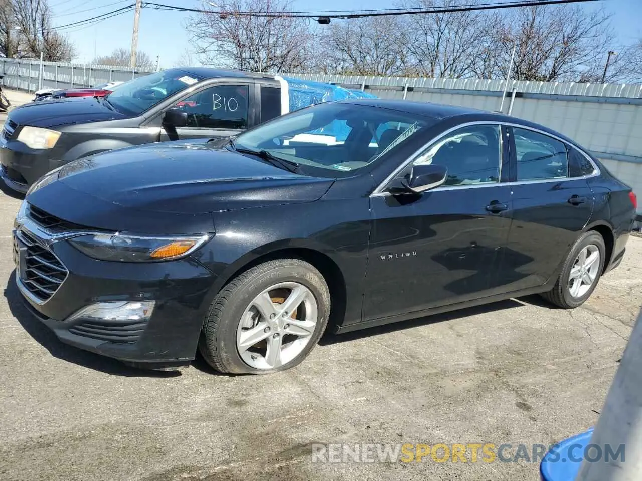 1 Photograph of a damaged car 1G1ZC5ST8LF069015 CHEVROLET MALIBU 2020