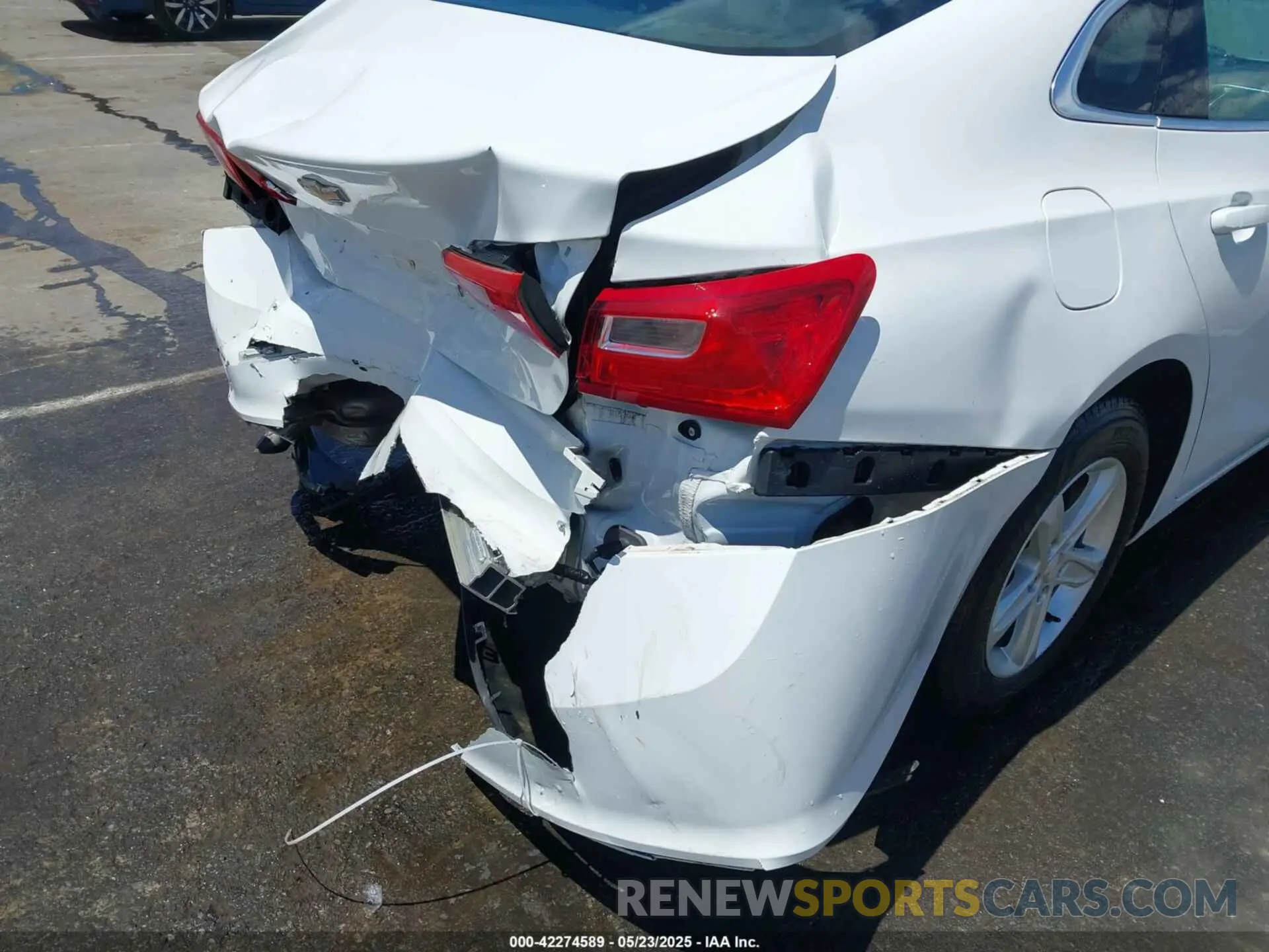 6 Photograph of a damaged car 1G1ZC5ST8LF077793 CHEVROLET MALIBU 2020