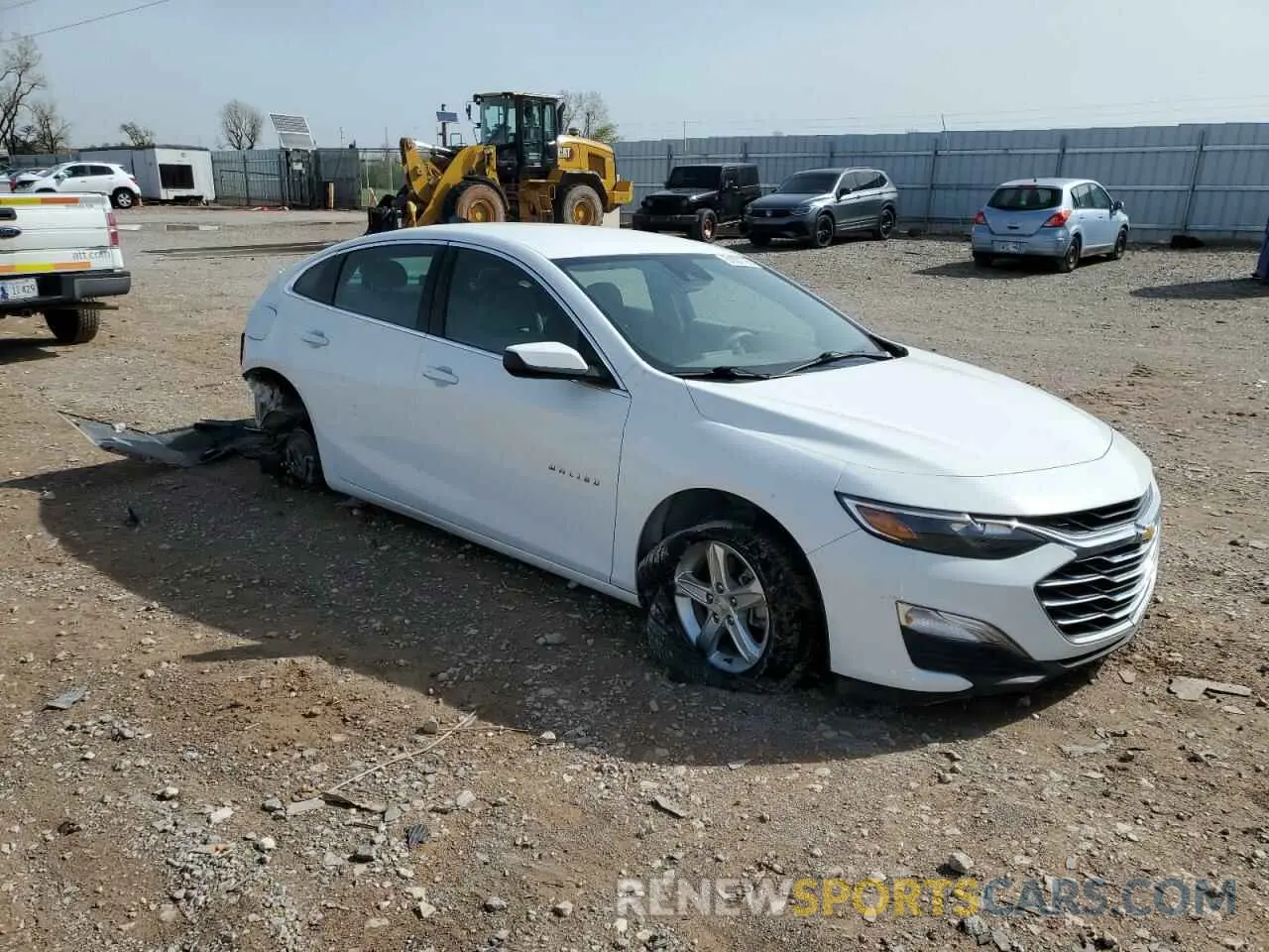 4 Photograph of a damaged car 1G1ZC5ST9LF136091 CHEVROLET MALIBU 2020