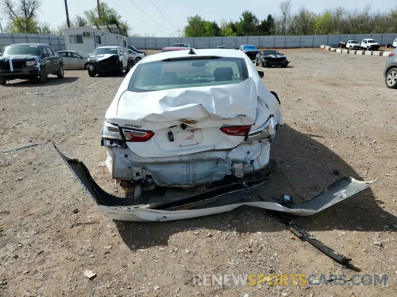 6 Photograph of a damaged car 1G1ZC5ST9LF136091 CHEVROLET MALIBU 2020
