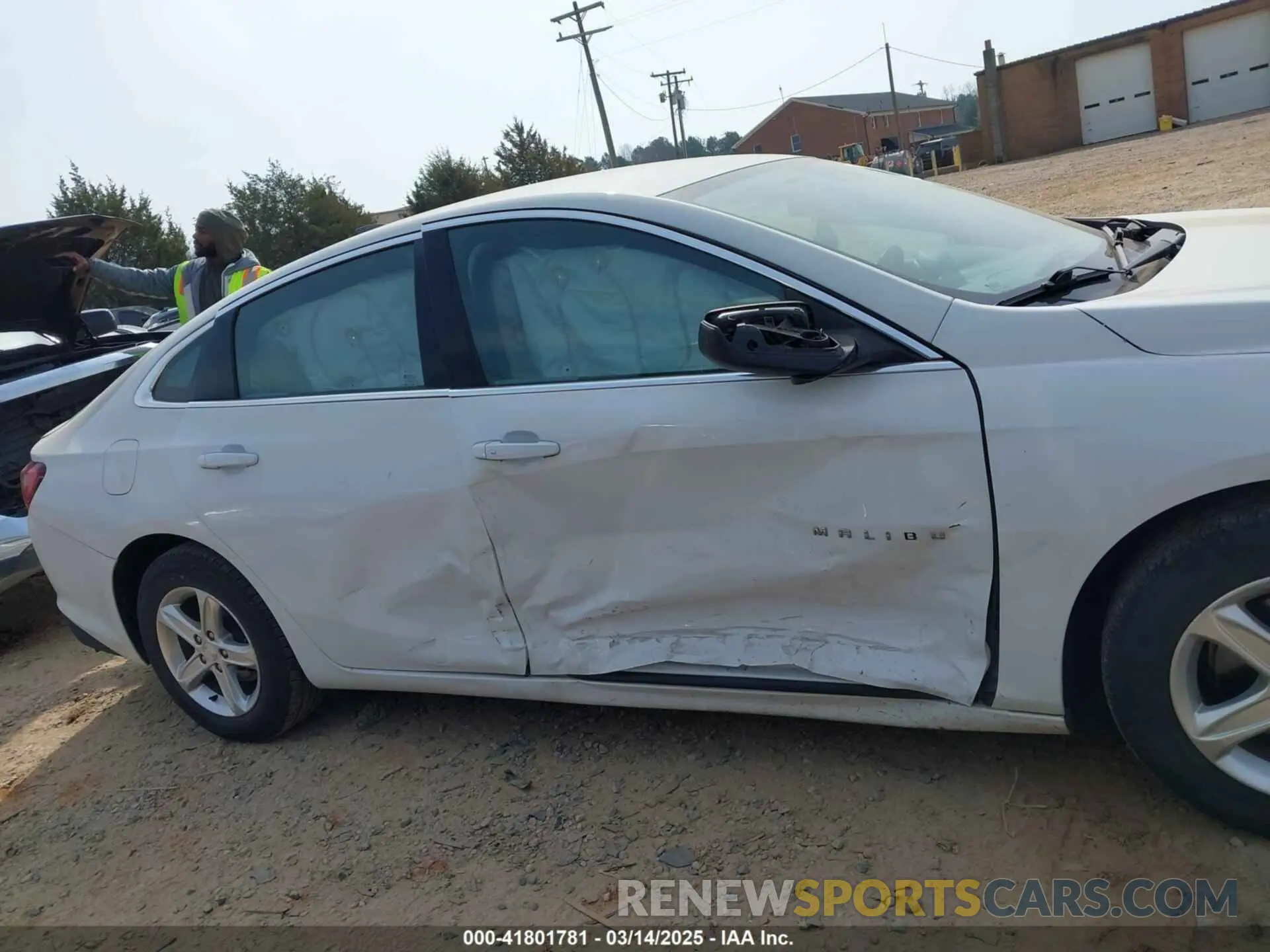 13 Photograph of a damaged car 1G1ZC5ST9LF157751 CHEVROLET MALIBU 2020