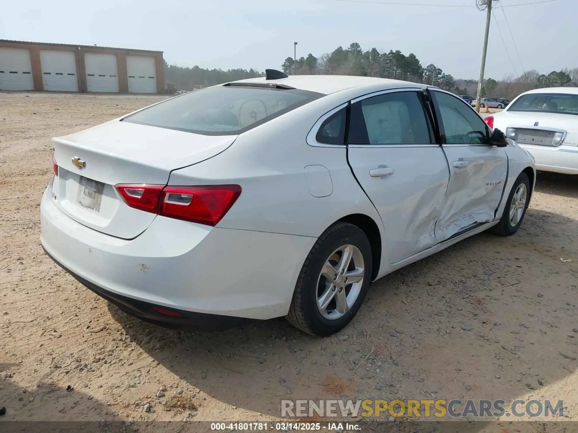 4 Photograph of a damaged car 1G1ZC5ST9LF157751 CHEVROLET MALIBU 2020