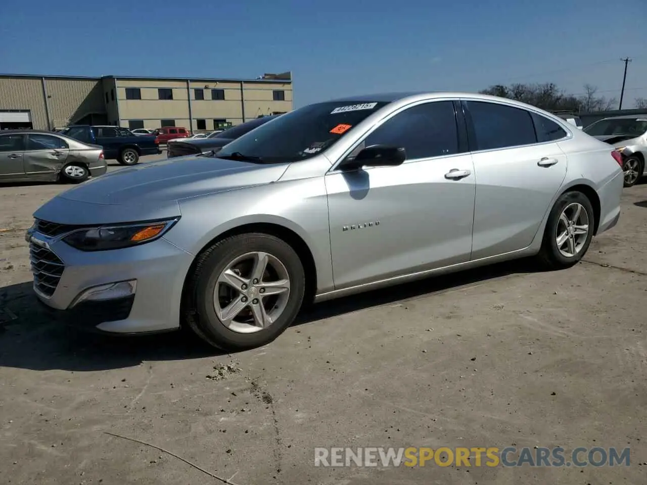 1 Photograph of a damaged car 1G1ZC5STXLF068237 CHEVROLET MALIBU 2020