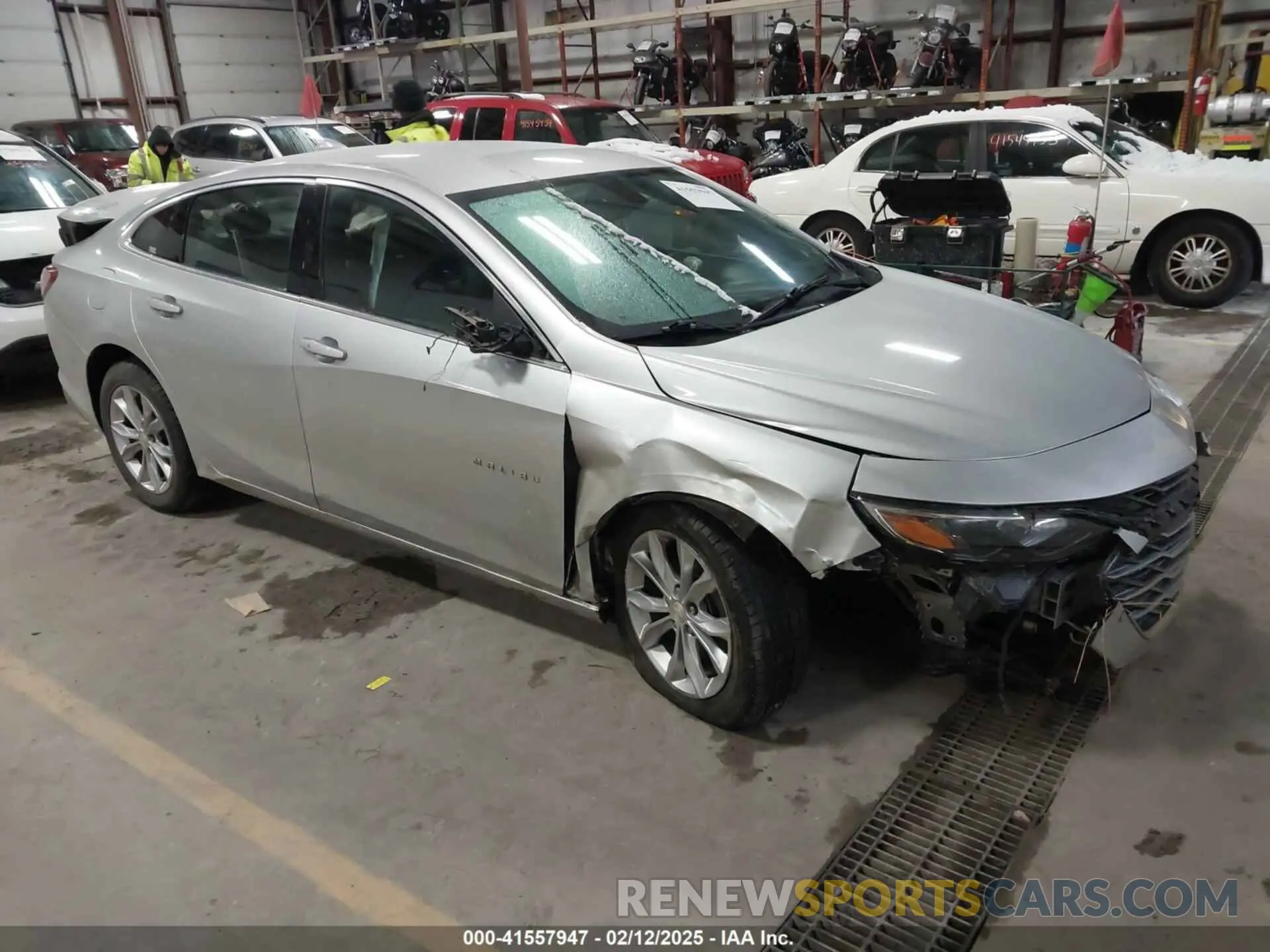 1 Photograph of a damaged car 1G1ZD5ST0LF000980 CHEVROLET MALIBU 2020