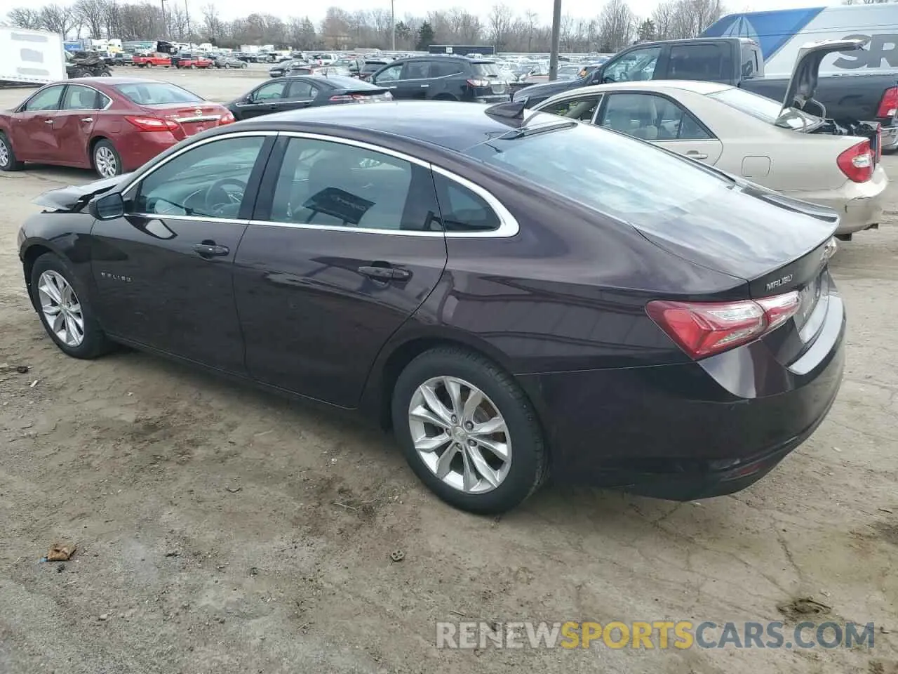 2 Photograph of a damaged car 1G1ZD5ST0LF001675 CHEVROLET MALIBU 2020