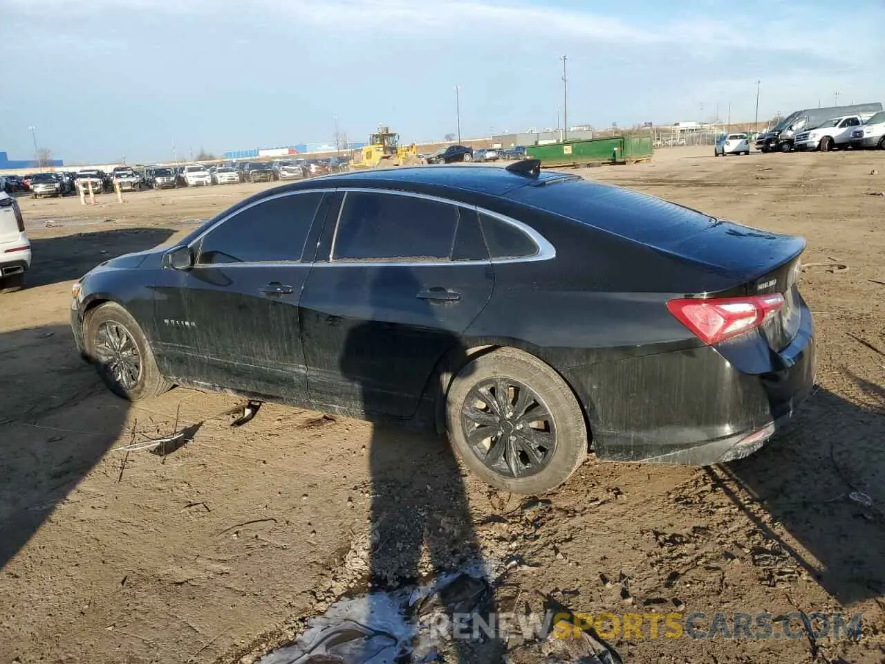2 Photograph of a damaged car 1G1ZD5ST0LF004446 CHEVROLET MALIBU 2020