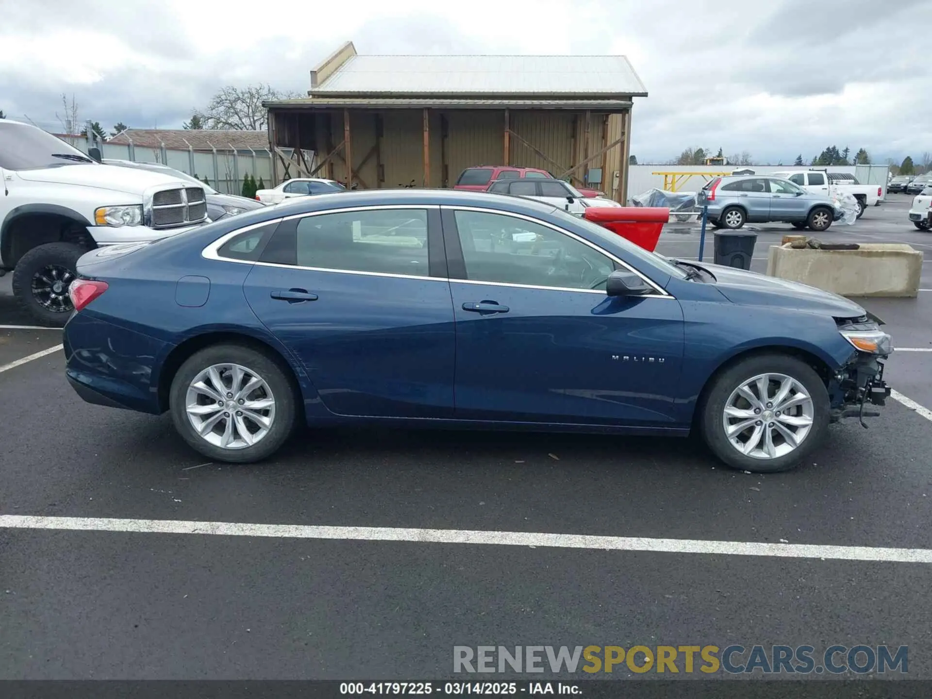 14 Photograph of a damaged car 1G1ZD5ST0LF017438 CHEVROLET MALIBU 2020