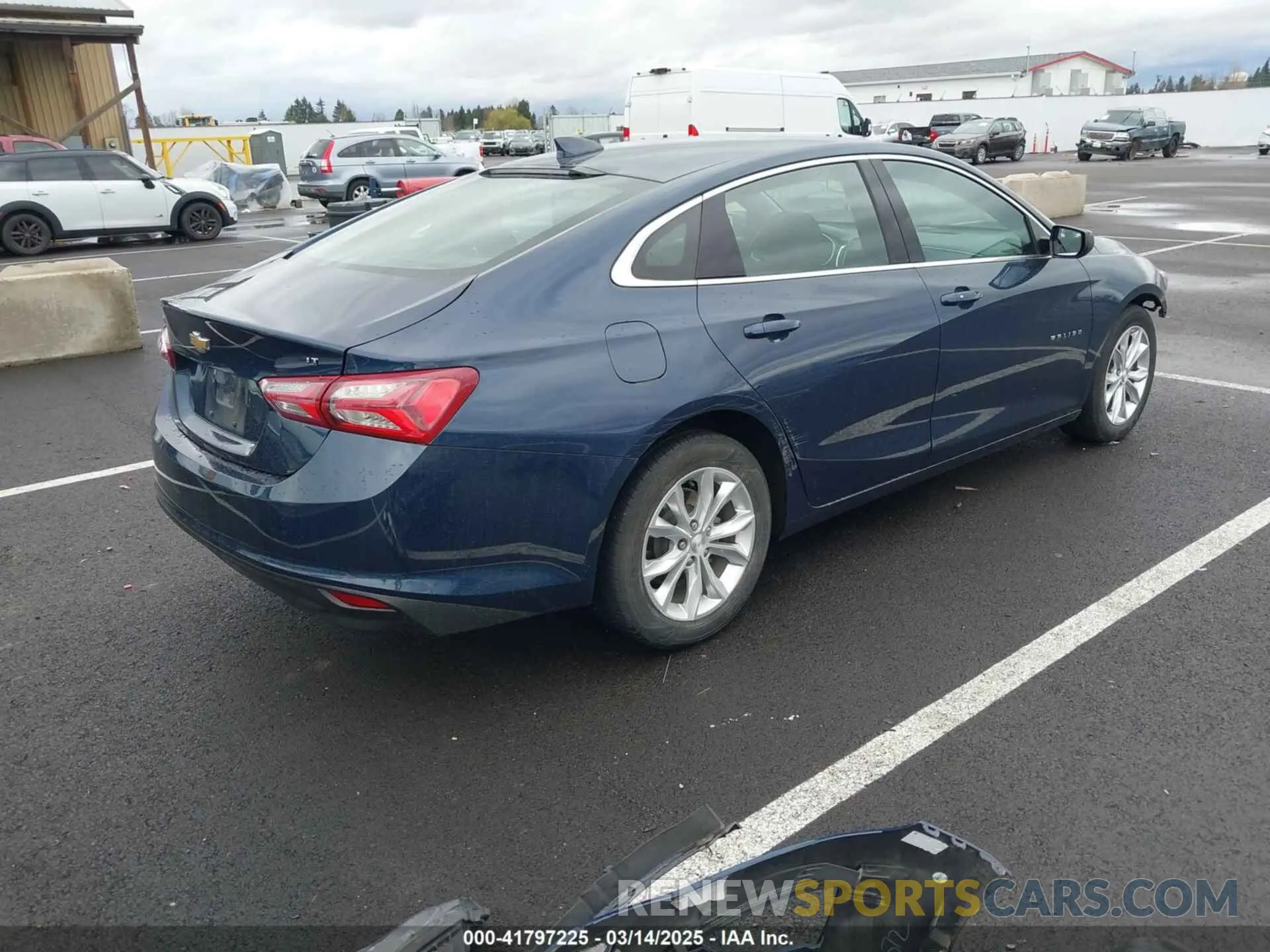 4 Photograph of a damaged car 1G1ZD5ST0LF017438 CHEVROLET MALIBU 2020