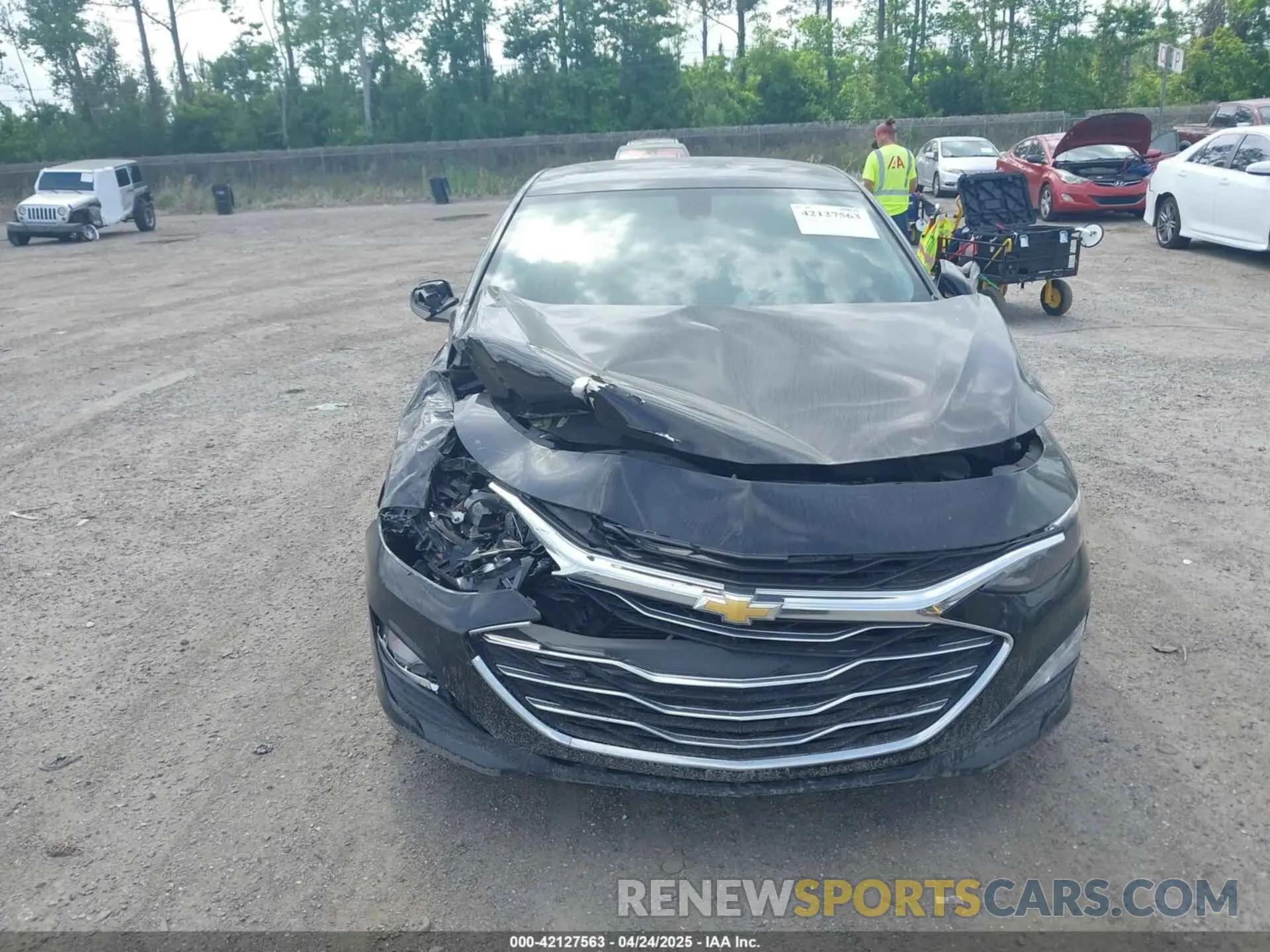 11 Photograph of a damaged car 1G1ZD5ST0LF026155 CHEVROLET MALIBU 2020