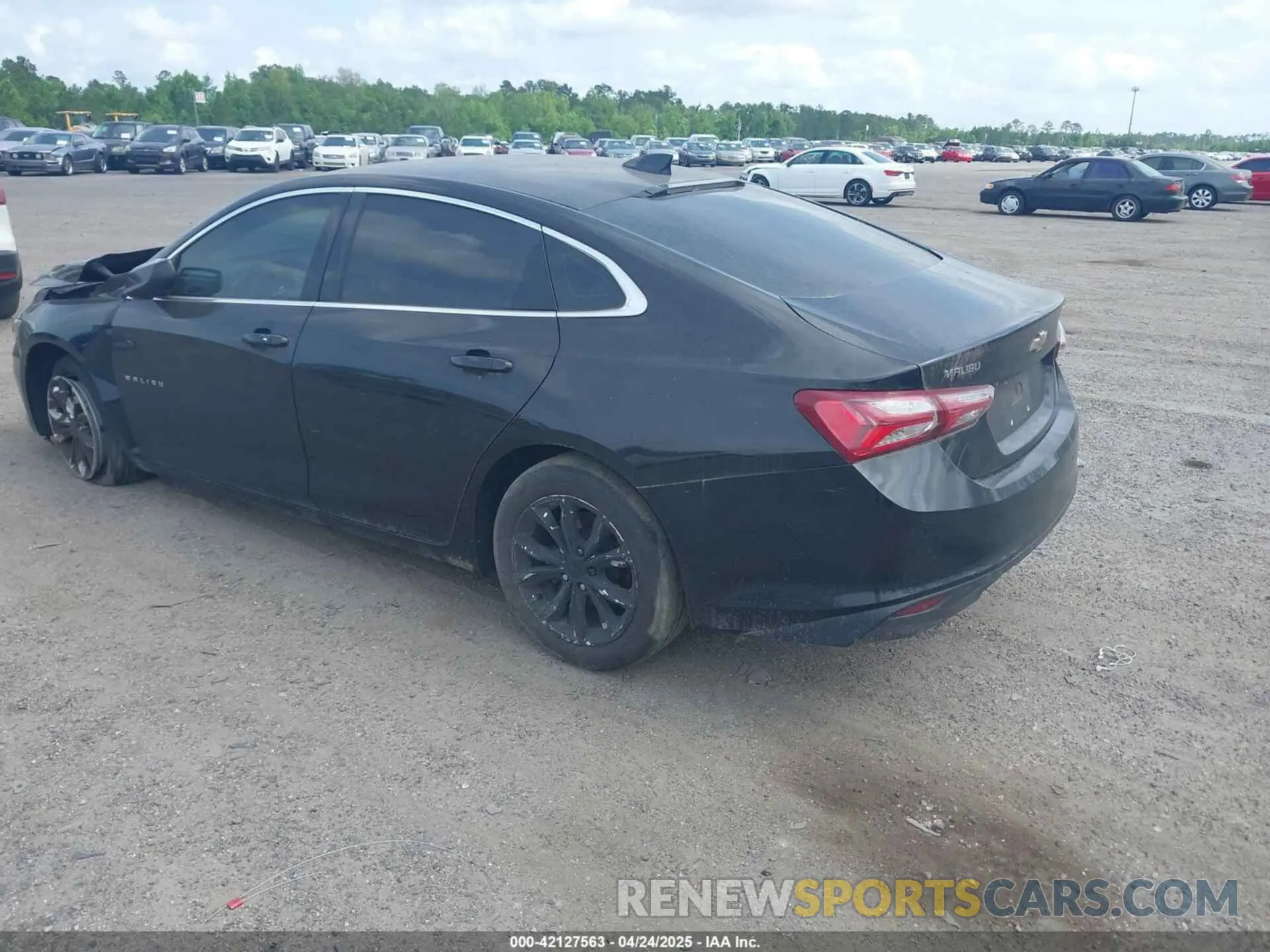 3 Photograph of a damaged car 1G1ZD5ST0LF026155 CHEVROLET MALIBU 2020