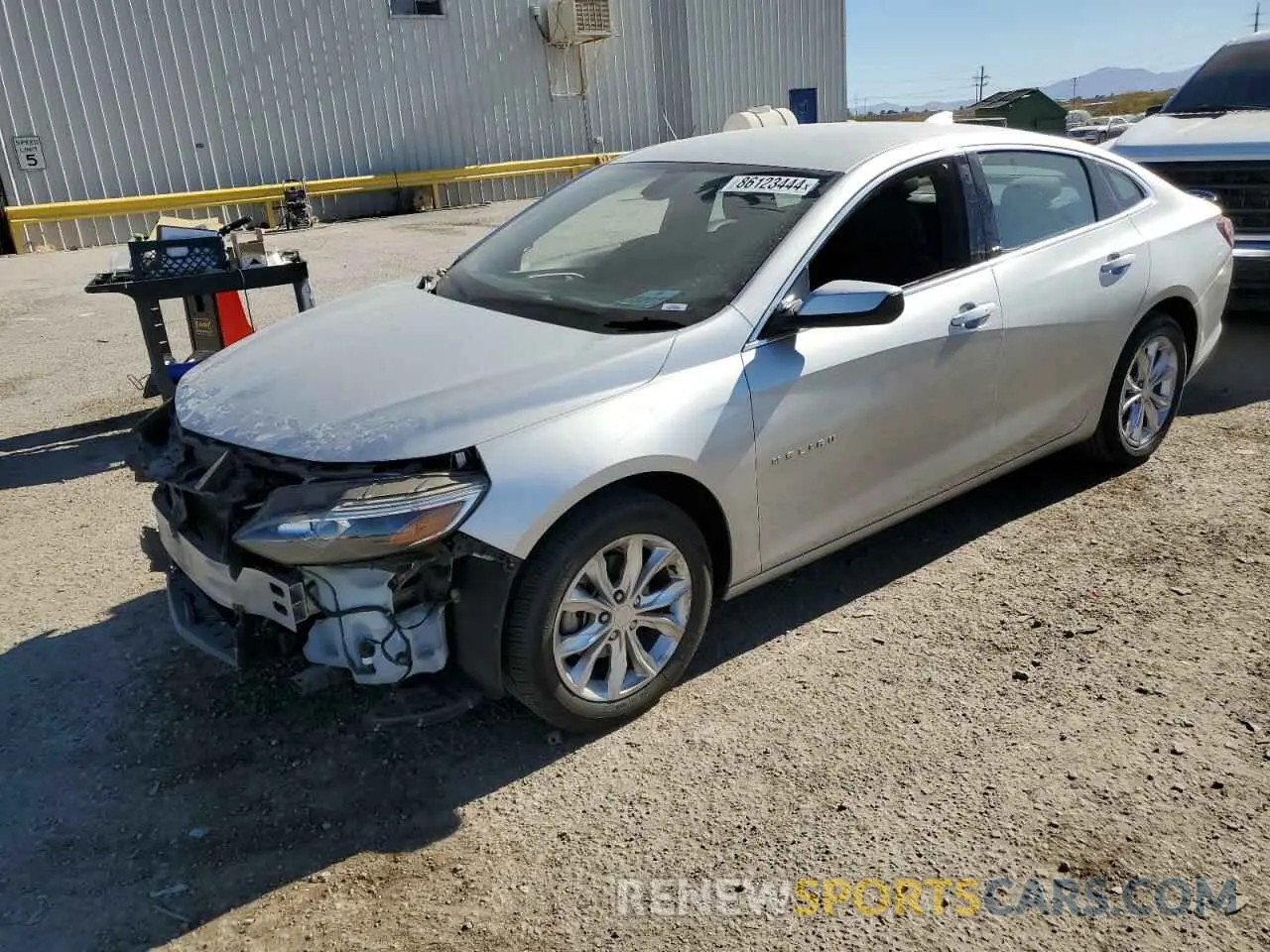 1 Photograph of a damaged car 1G1ZD5ST0LF027967 CHEVROLET MALIBU 2020