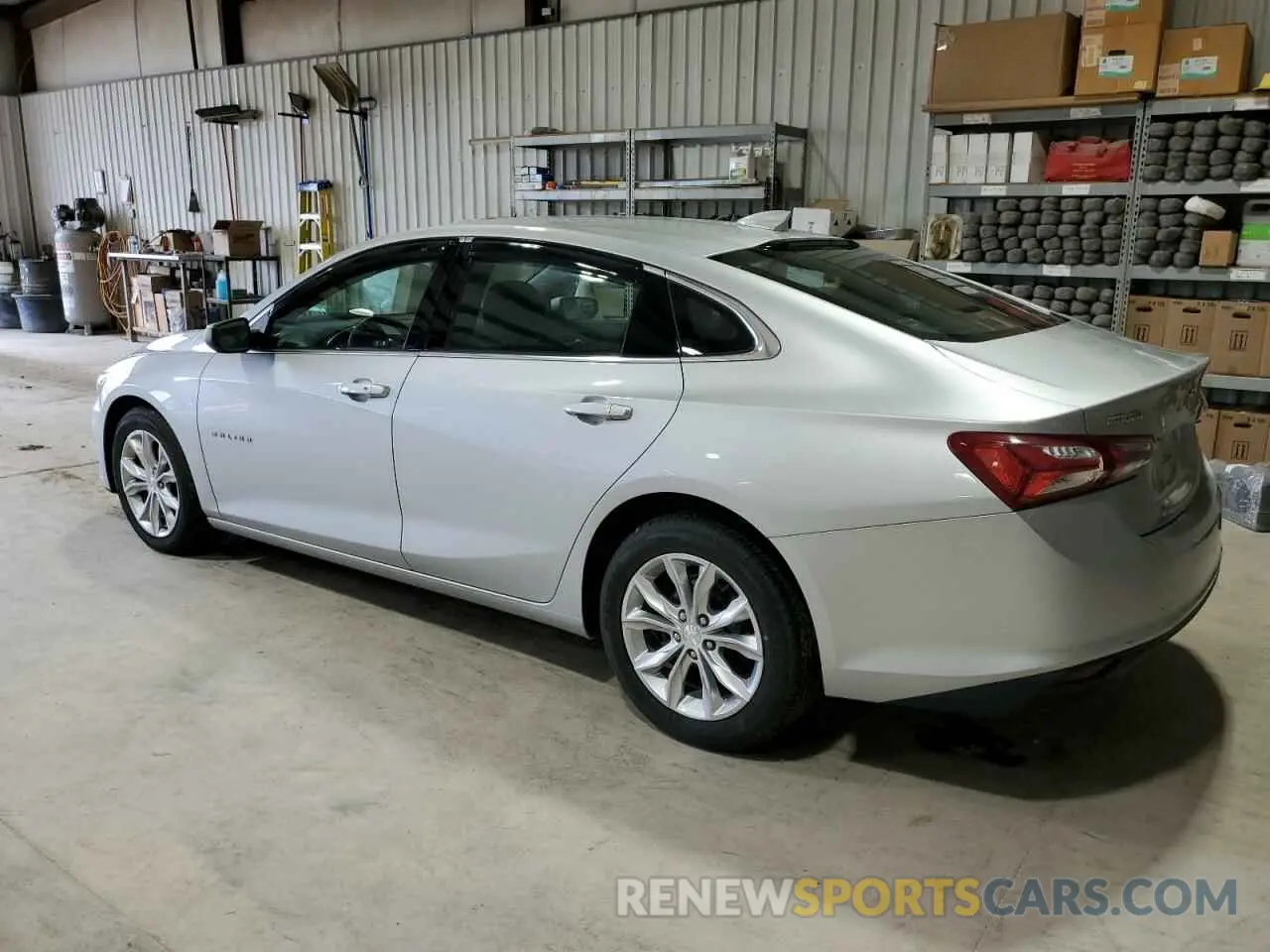 2 Photograph of a damaged car 1G1ZD5ST0LF029444 CHEVROLET MALIBU 2020
