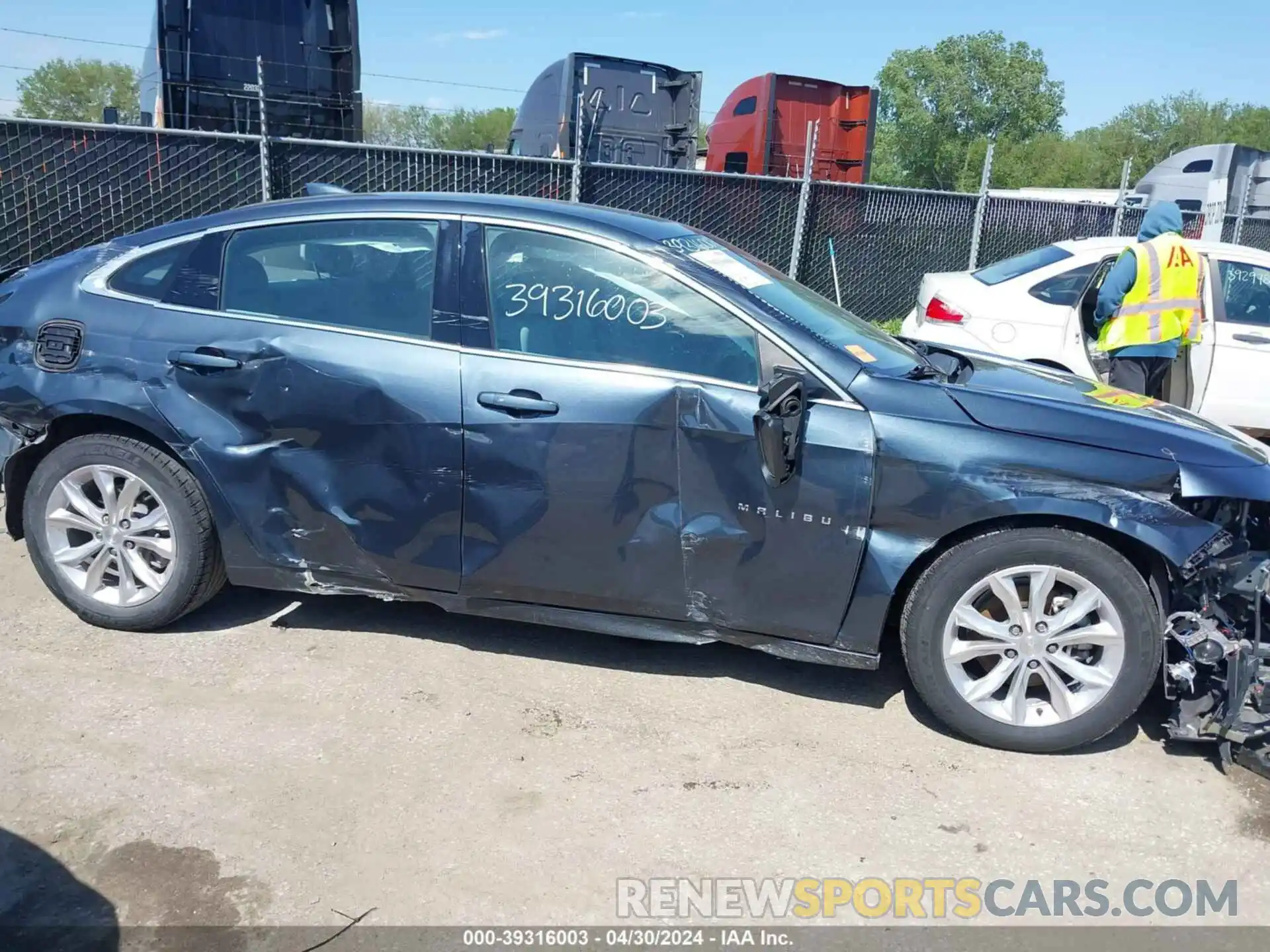 6 Photograph of a damaged car 1G1ZD5ST0LF038516 CHEVROLET MALIBU 2020