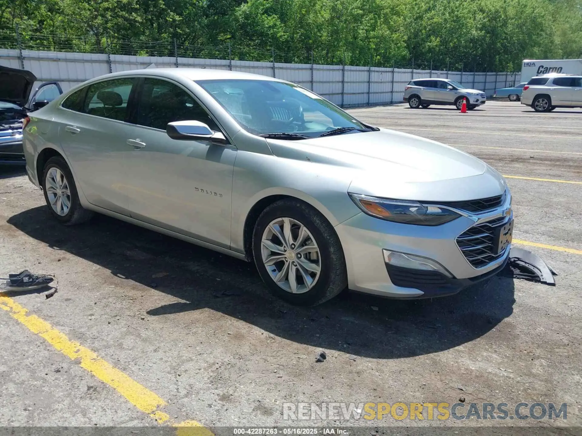 1 Photograph of a damaged car 1G1ZD5ST0LF038578 CHEVROLET MALIBU 2020