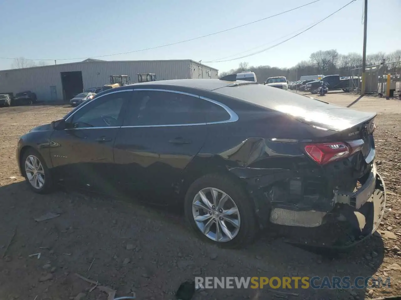 2 Photograph of a damaged car 1G1ZD5ST0LF044378 CHEVROLET MALIBU 2020
