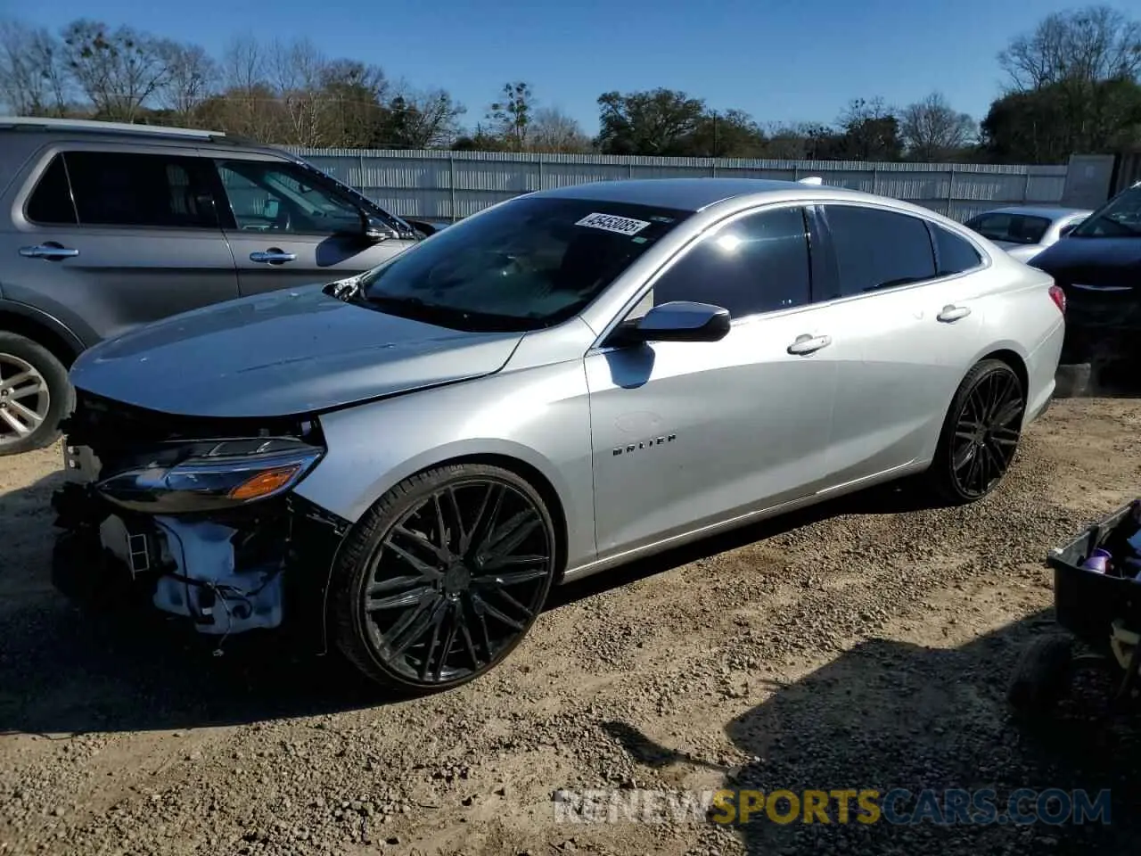 1 Photograph of a damaged car 1G1ZD5ST0LF045255 CHEVROLET MALIBU 2020