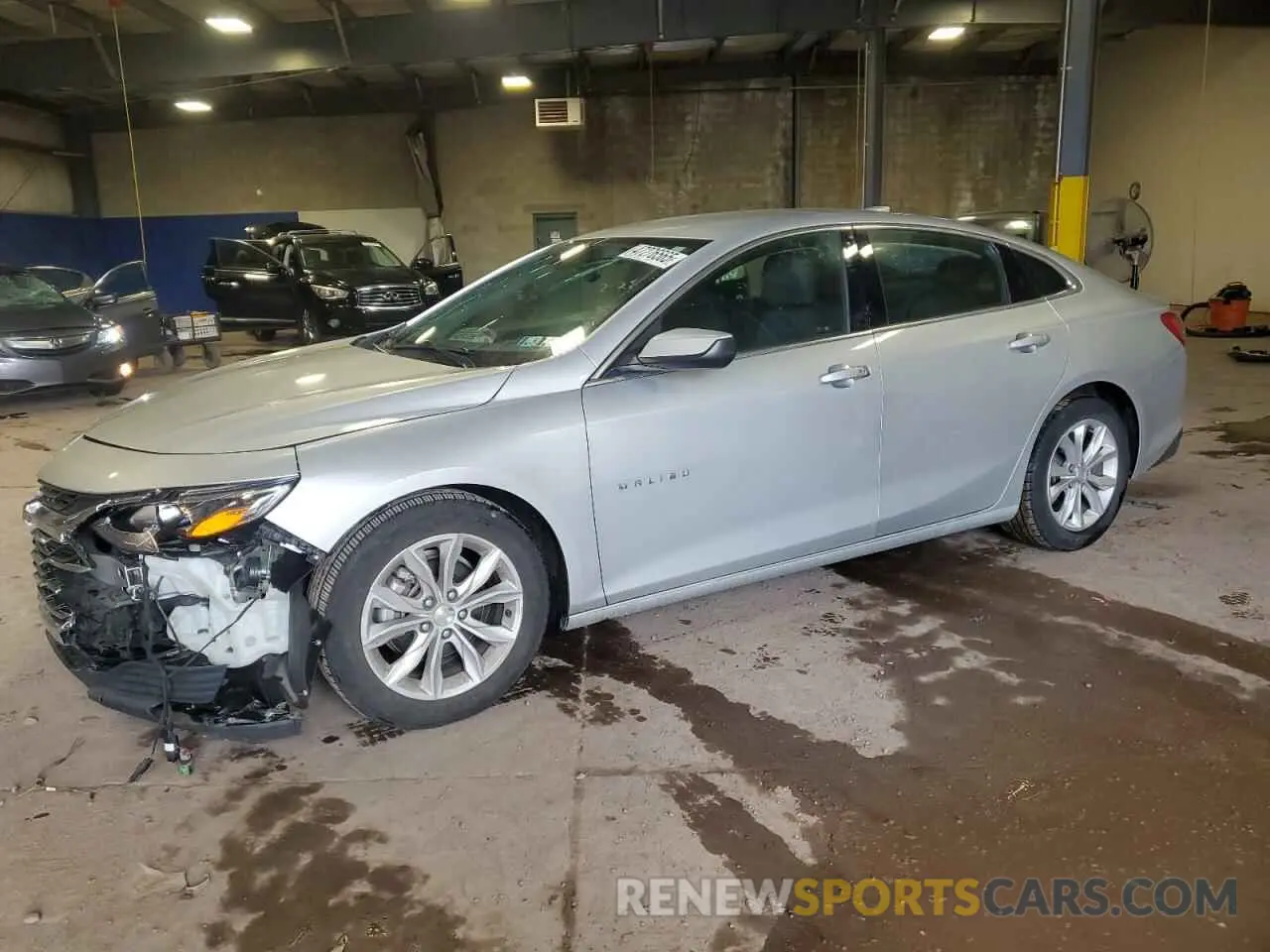 1 Photograph of a damaged car 1G1ZD5ST0LF049371 CHEVROLET MALIBU 2020